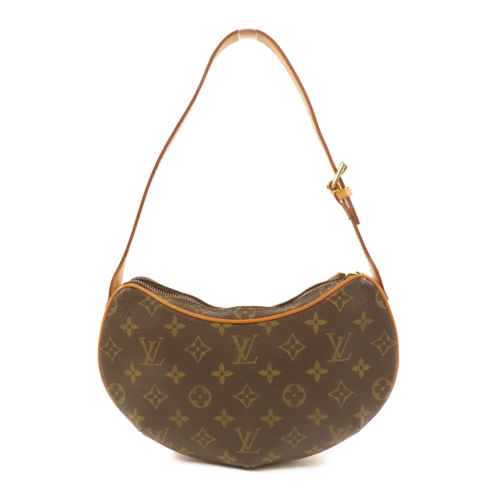 LOUIS VUITTON Monogram Pochette Croissant金扣肩背袋