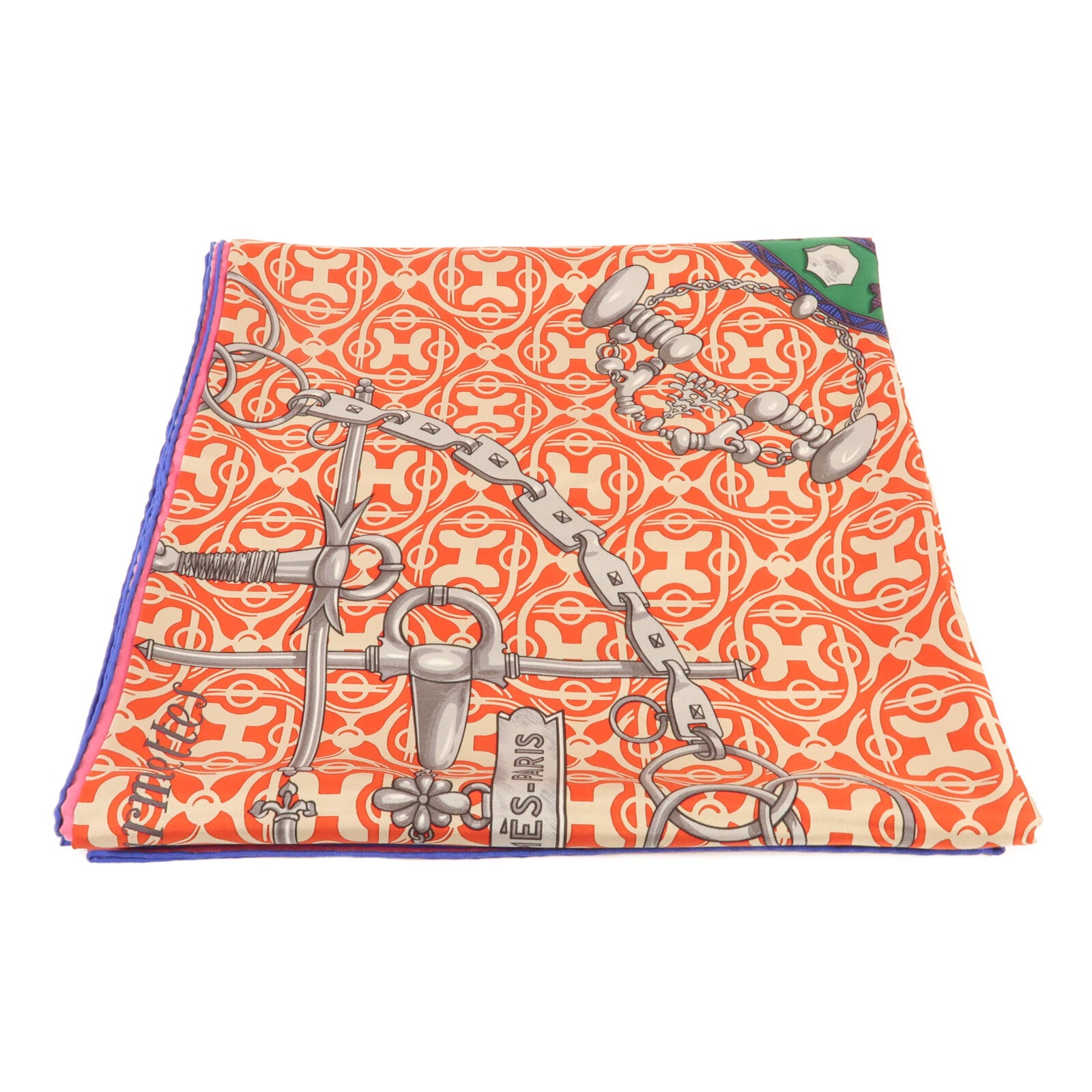 HERMES 【萬聖節商品】絲質Scarf 135X135絲巾