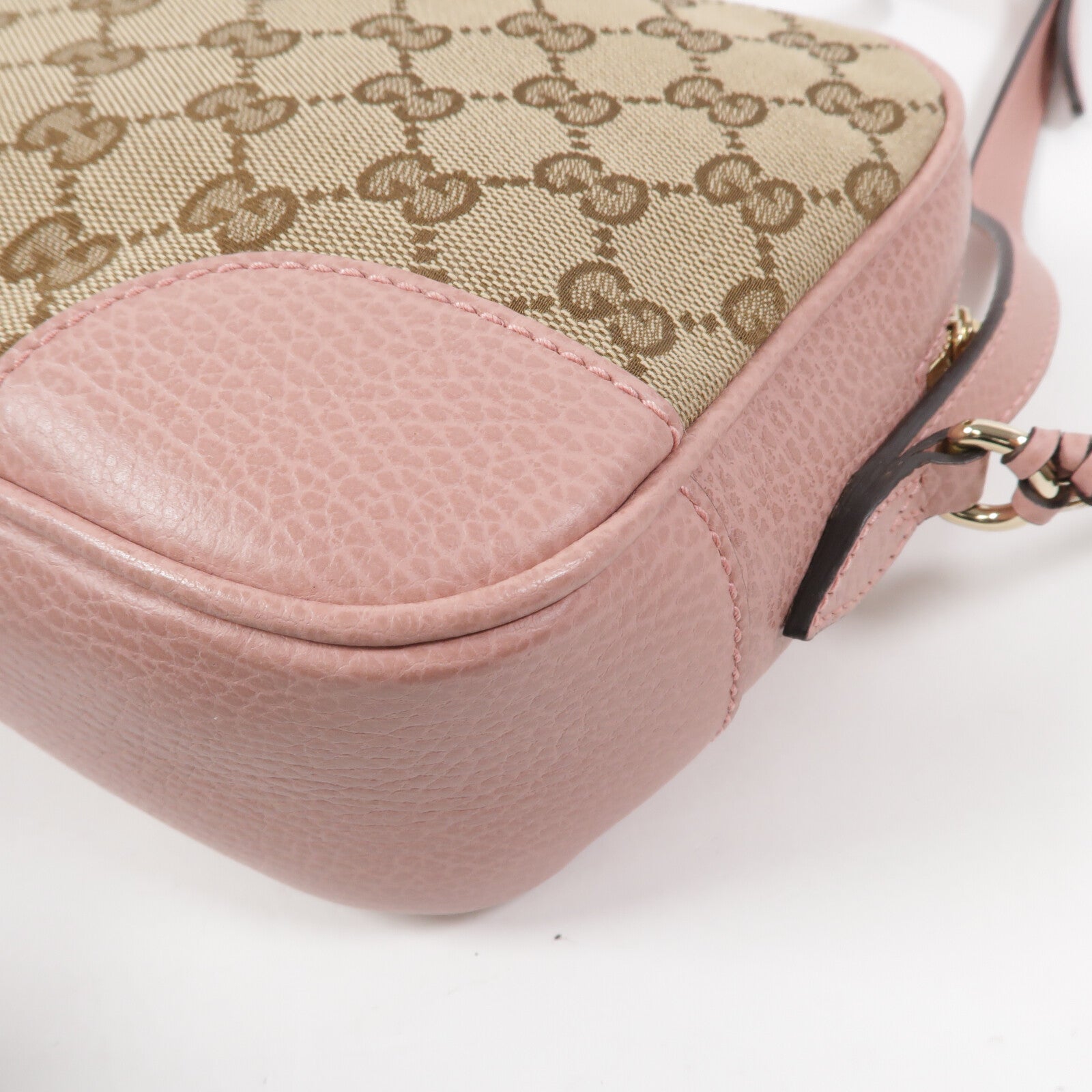 GUCCI 帆布Mini Messenger Bag肩背袋