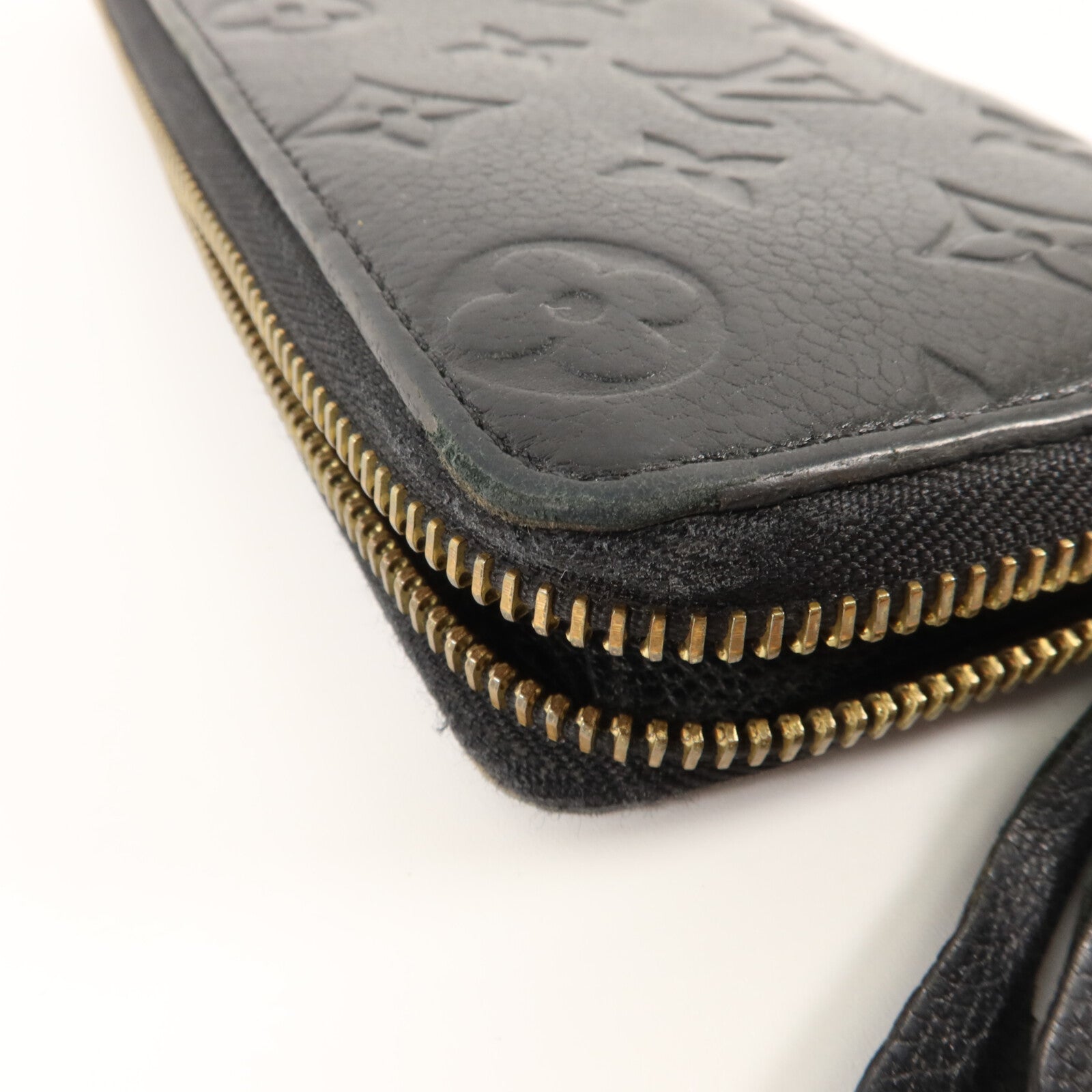 LOUIS VUITTON Monogram Empreinte Portefeuille Wallet Long Wallet金扣拉鏈長錢包