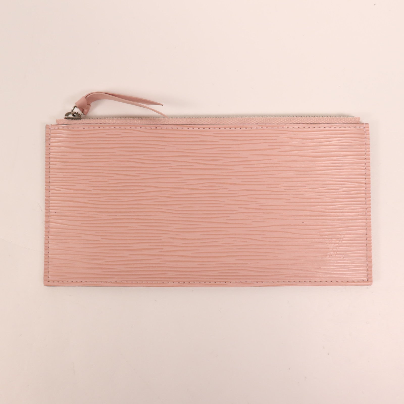 LOUIS VUITTON Epi Pochette Felicie銀扣鏈帶肩背袋