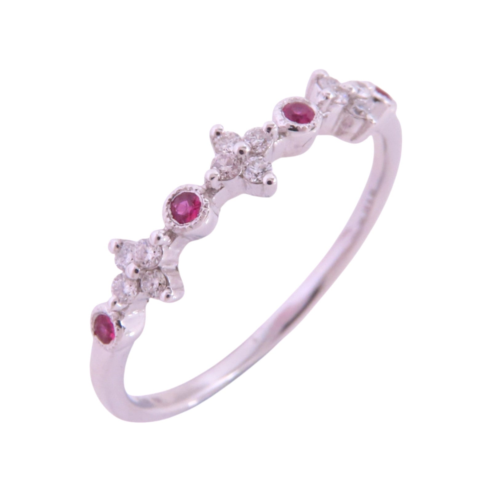 JEWELRY 【激減優惠】18K白金/鑽石Diamond Ring戒指US#6.5
