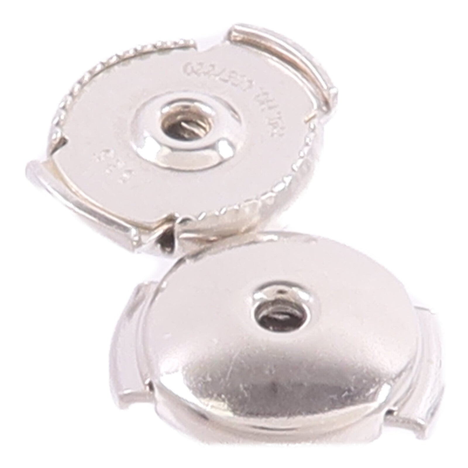 HERMES 925純銀/18K玫瑰金Ex-Libris Earrings耳環