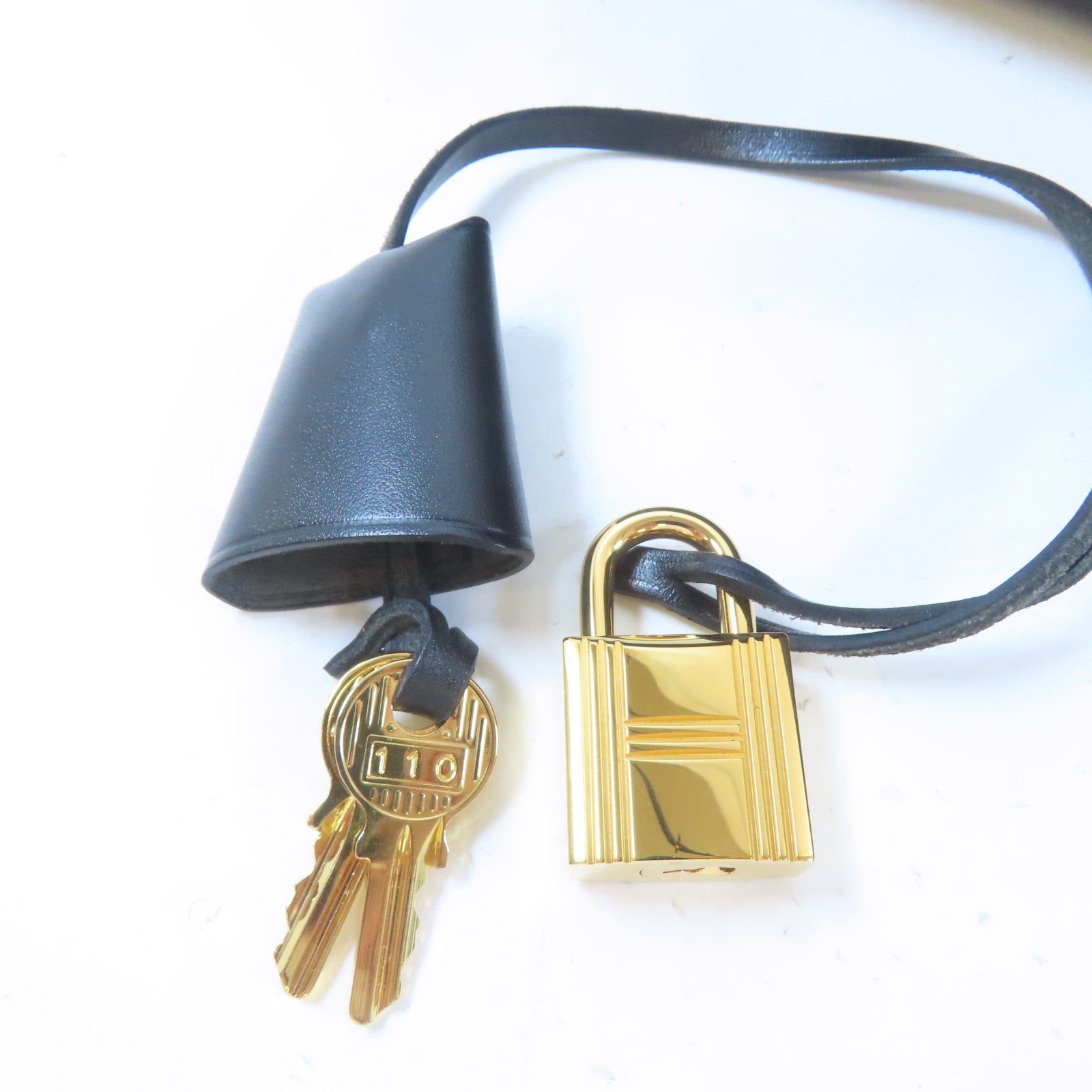 HERMES 帆布Herbag PM金扣手挽肩背兩用袋啡色