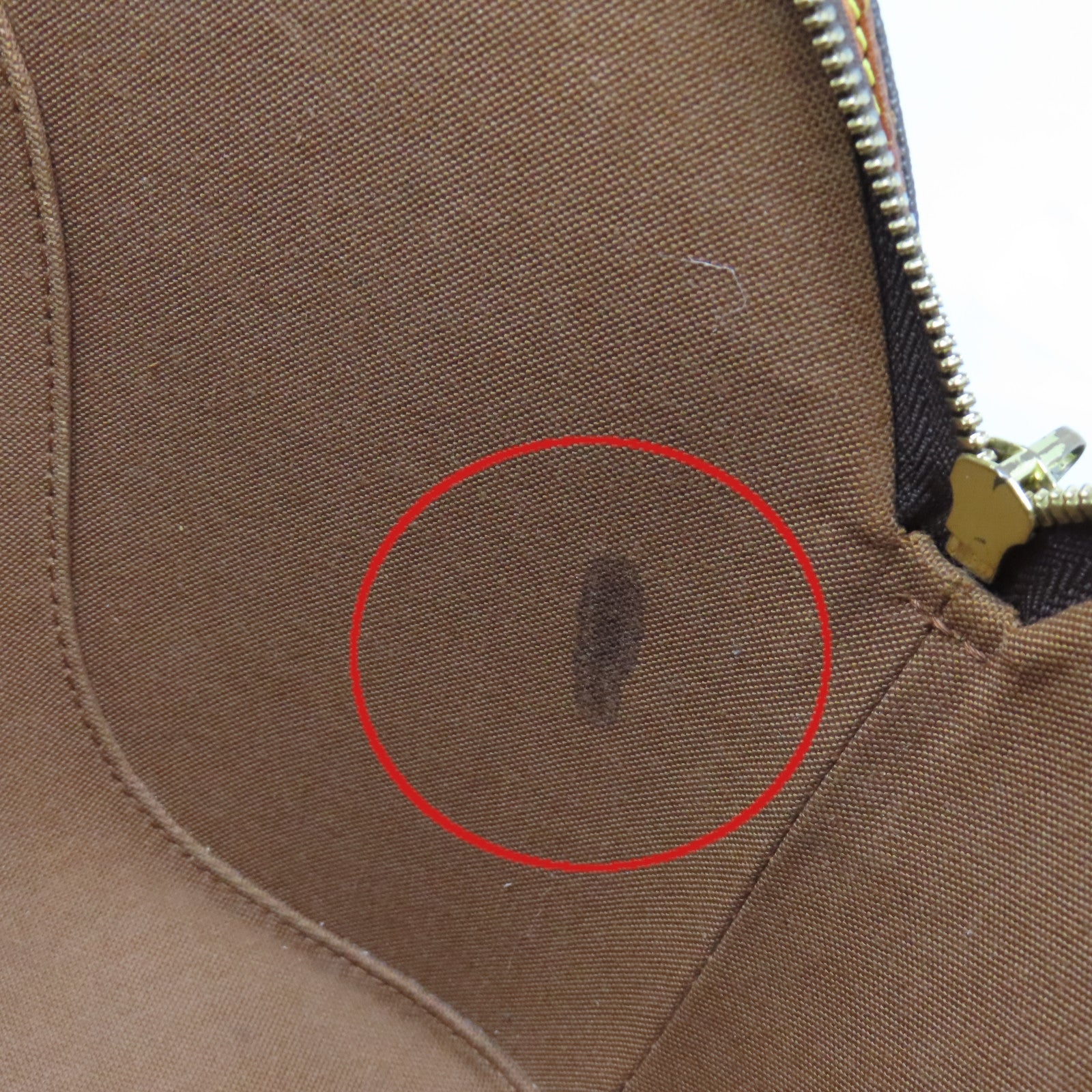 LOUIS VUITTON 【激減優惠】Monogram Ellipse MM Hand Bag金扣手挽袋啡色