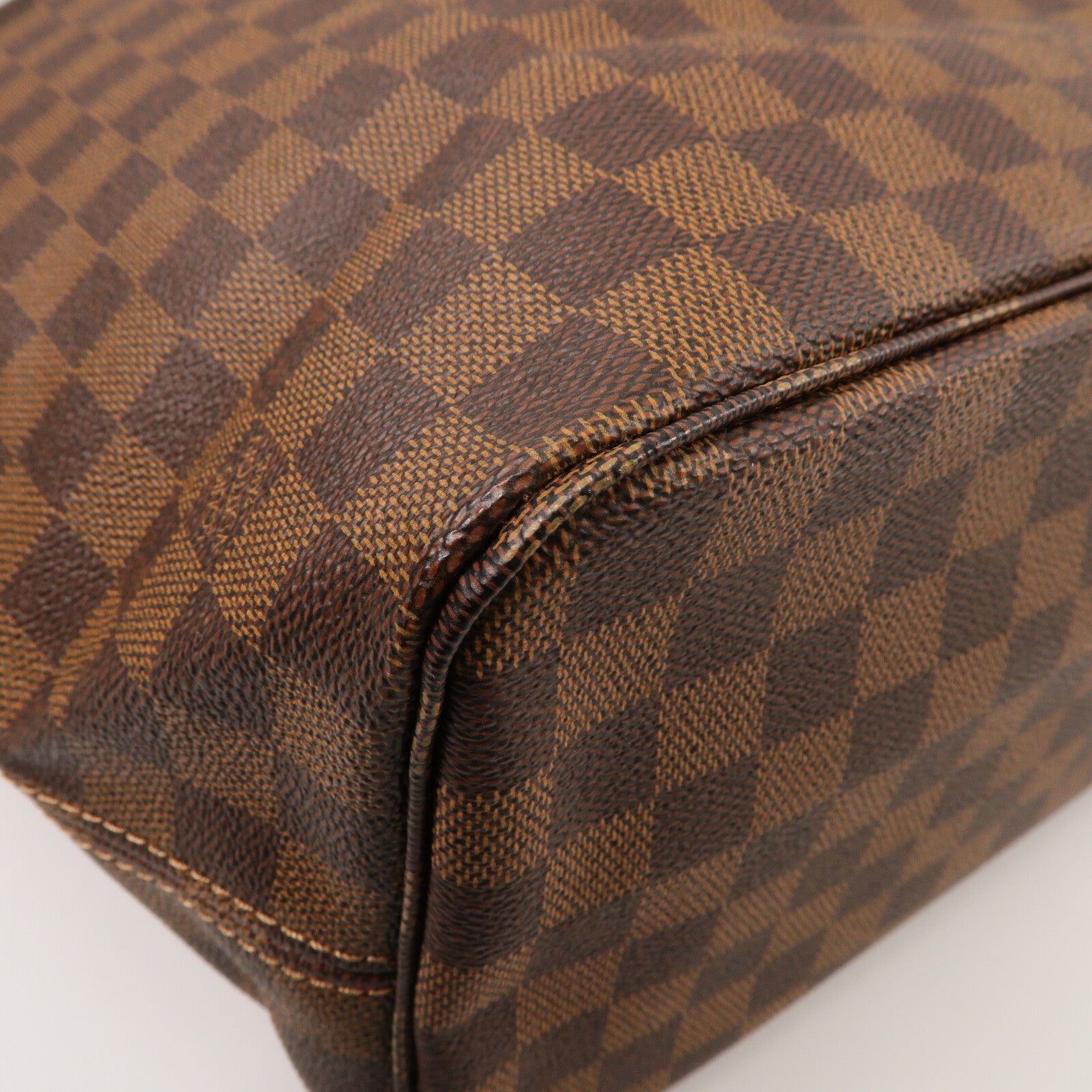LOUIS VUITTON Damier Neverfull MM手挽袋