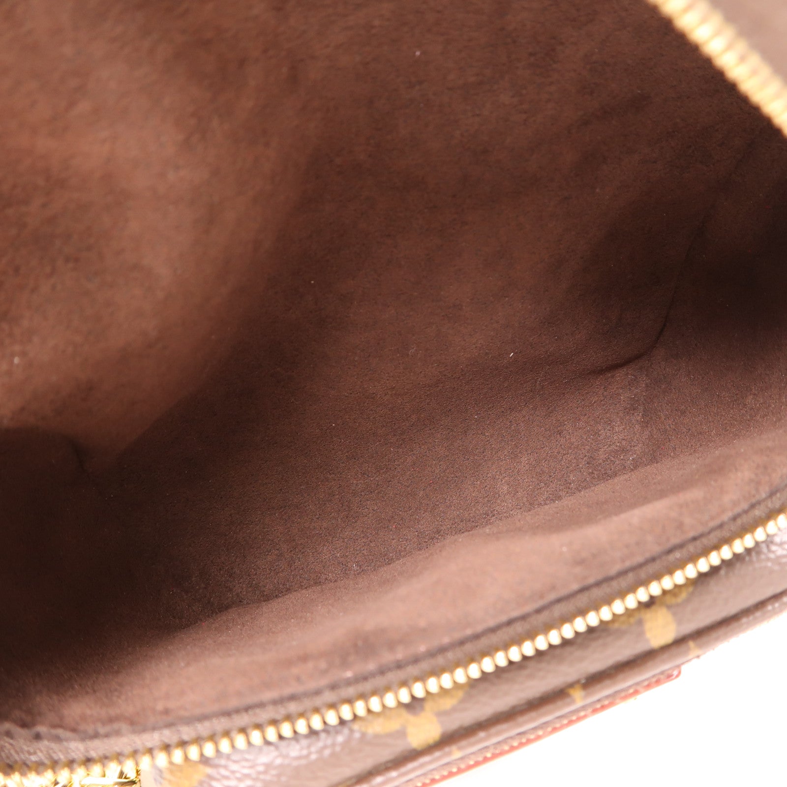 LOUIS VUITTON Monogram Mini Bumbag金扣手挽肩背兩用袋啡色