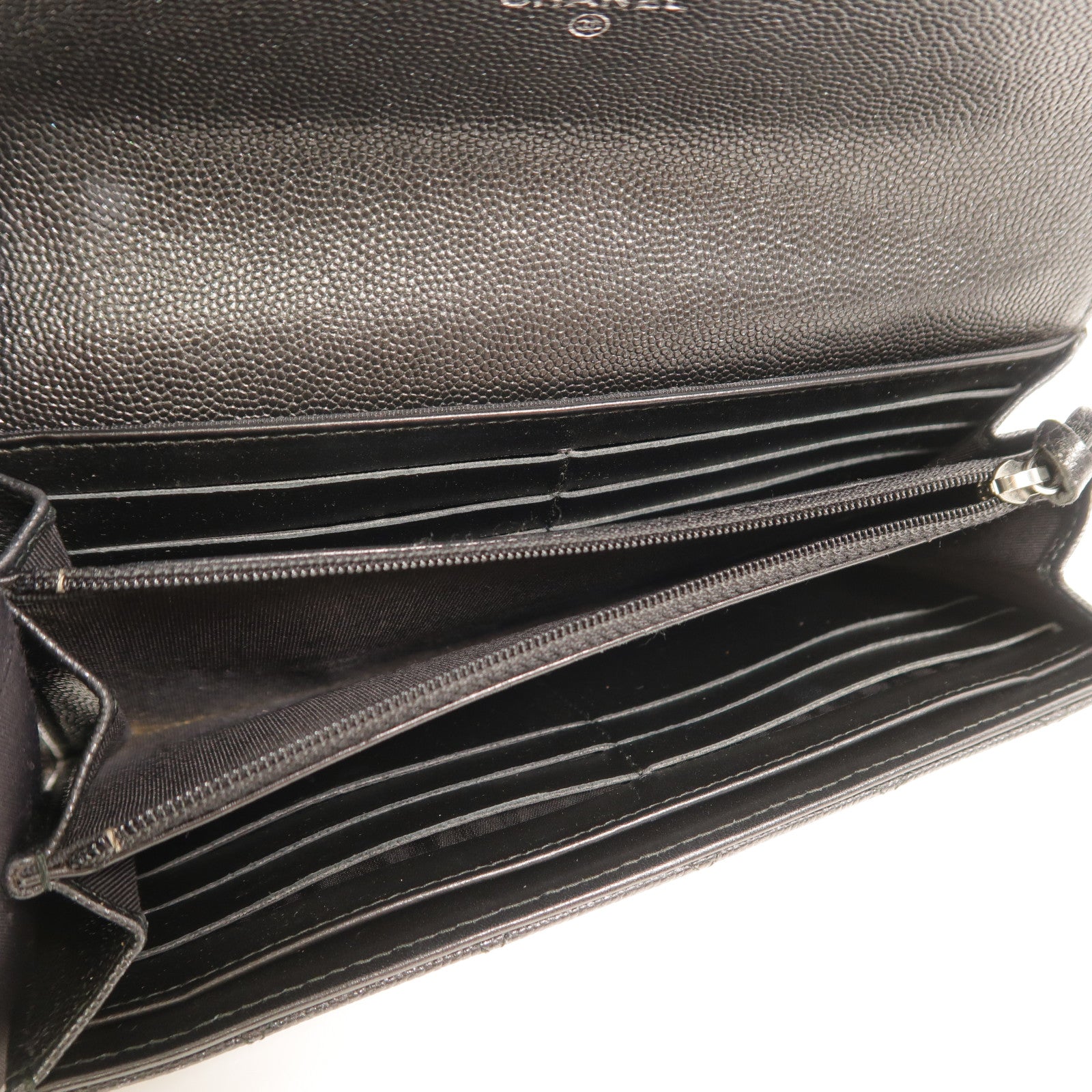 CHANEL 牛皮皮革Classic Long Wallet長錢包