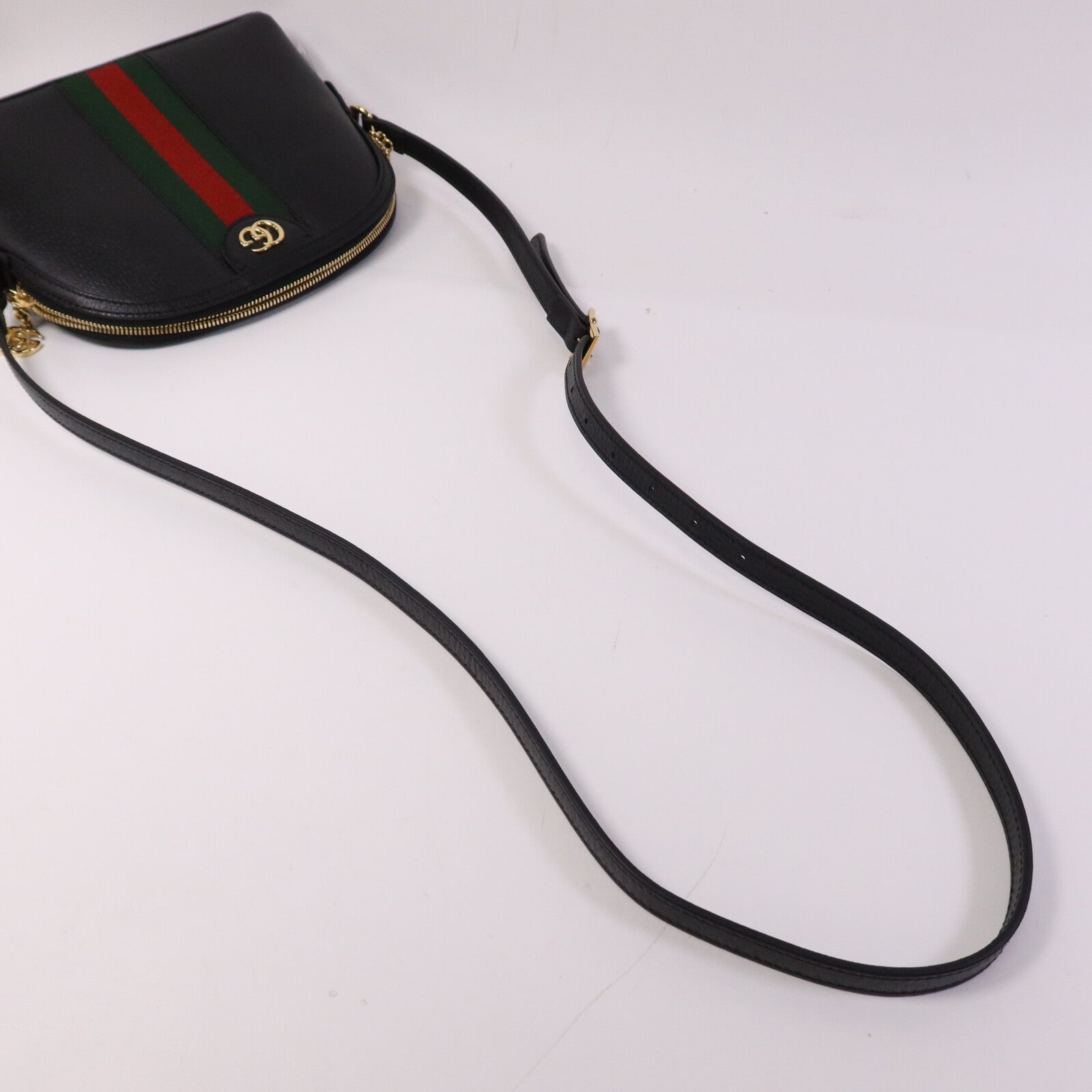 GUCCI 牛皮皮革GG Ophidia金扣肩背包