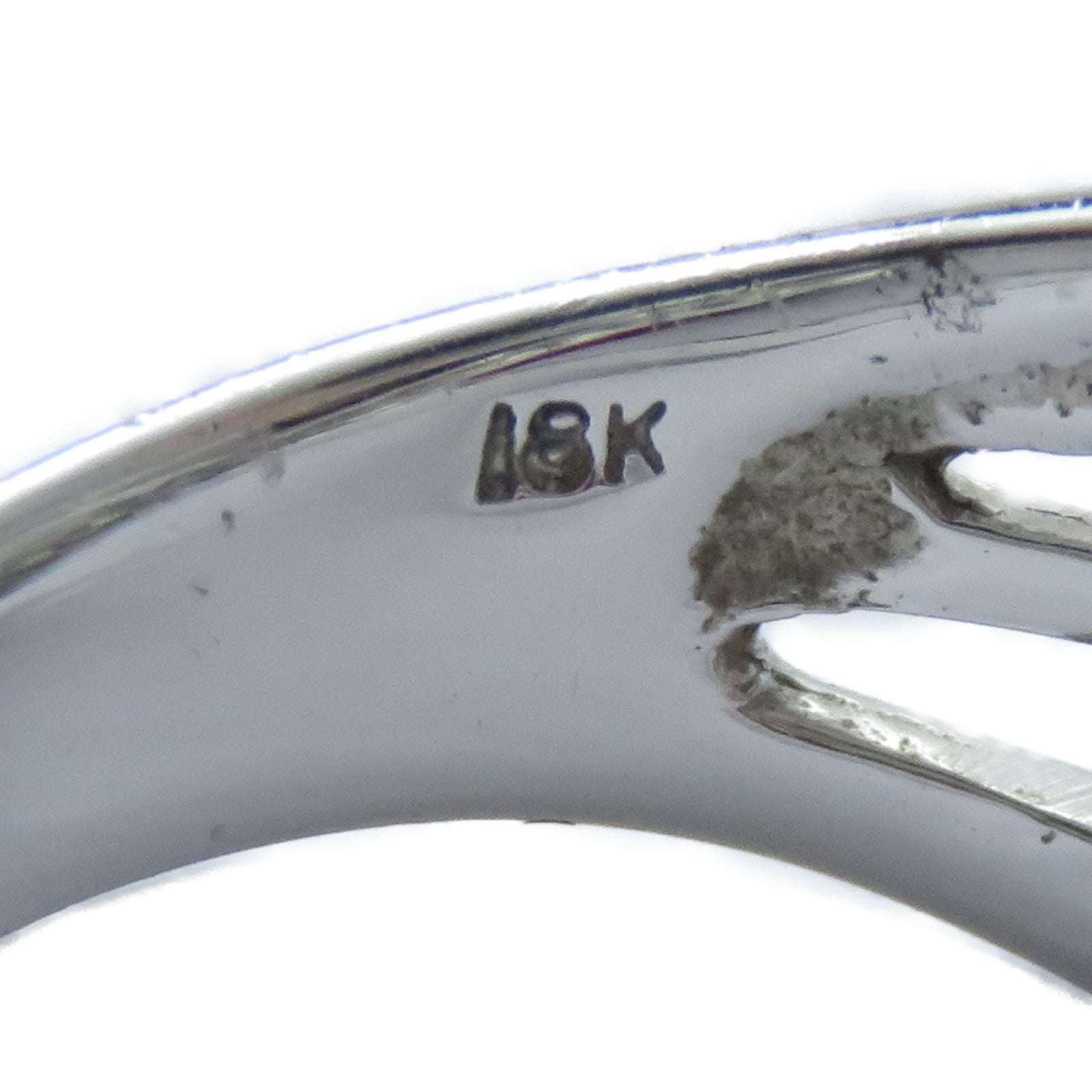 JEWELRY 【激減優惠】18K白金Diamond Ring 0.13ct鑽石戒指US#6.75