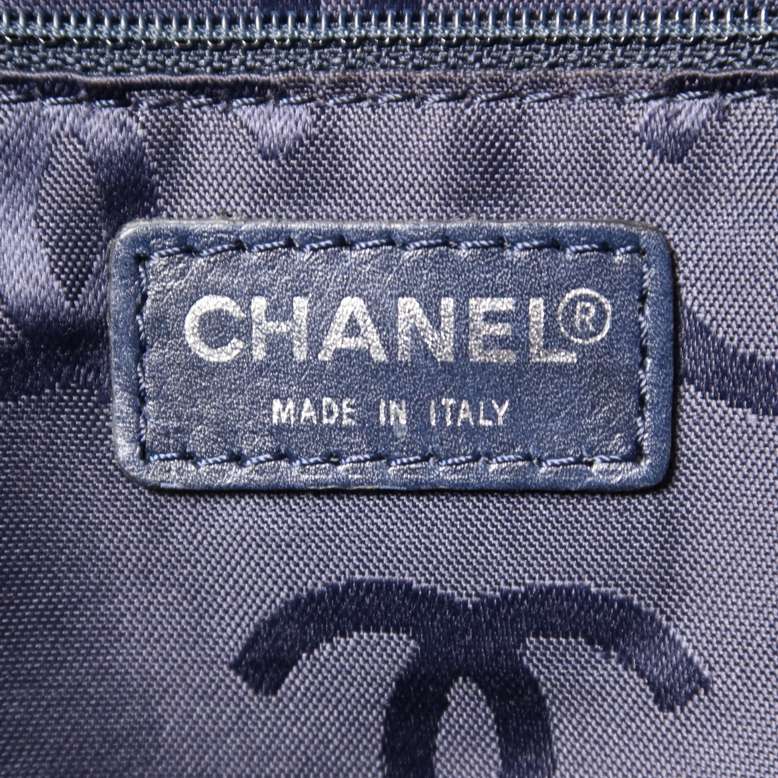 CHANEL 牛仔布Tote Bag手挽袋