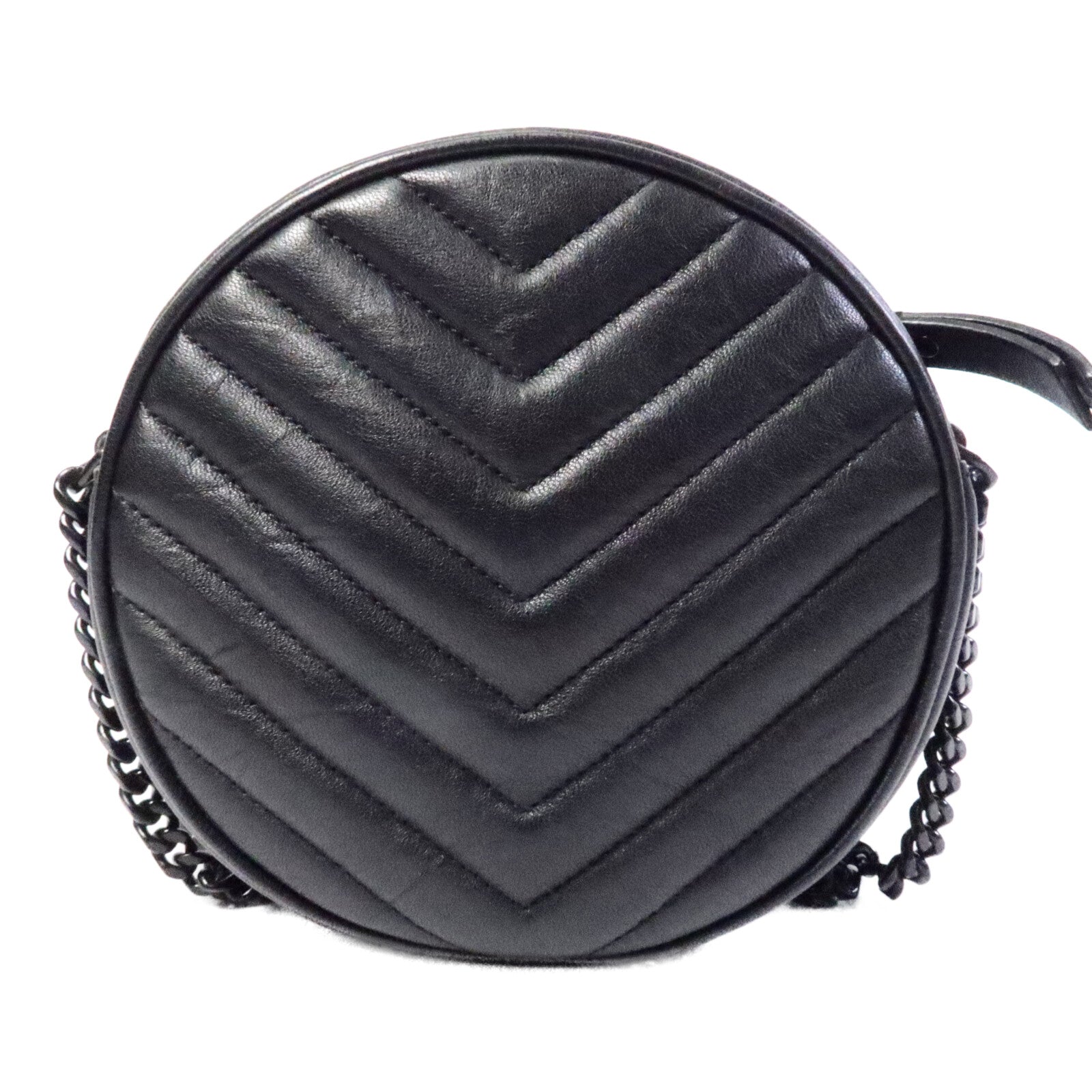 SAINT LAURENT 牛皮皮革Vinyle鏈帶肩背袋