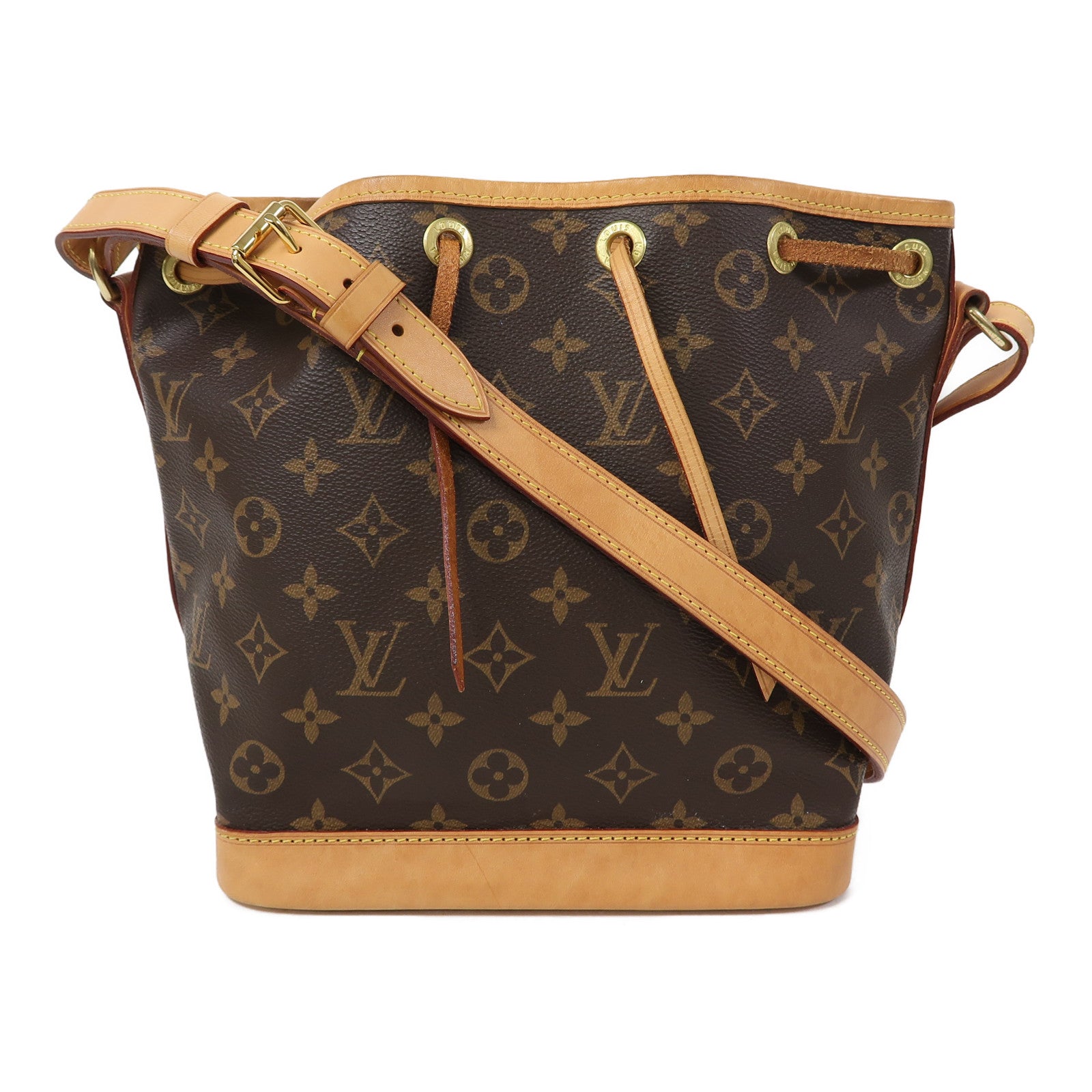 LOUIS VUITTON Monogram Noe BB金扣肩背袋啡色
