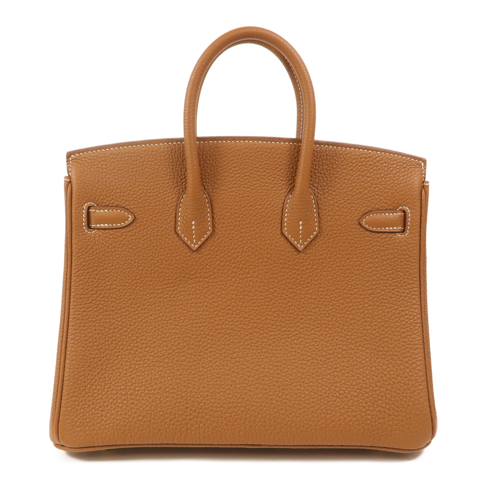 HERMES Togo皮革Birkin 25手挽袋Gold