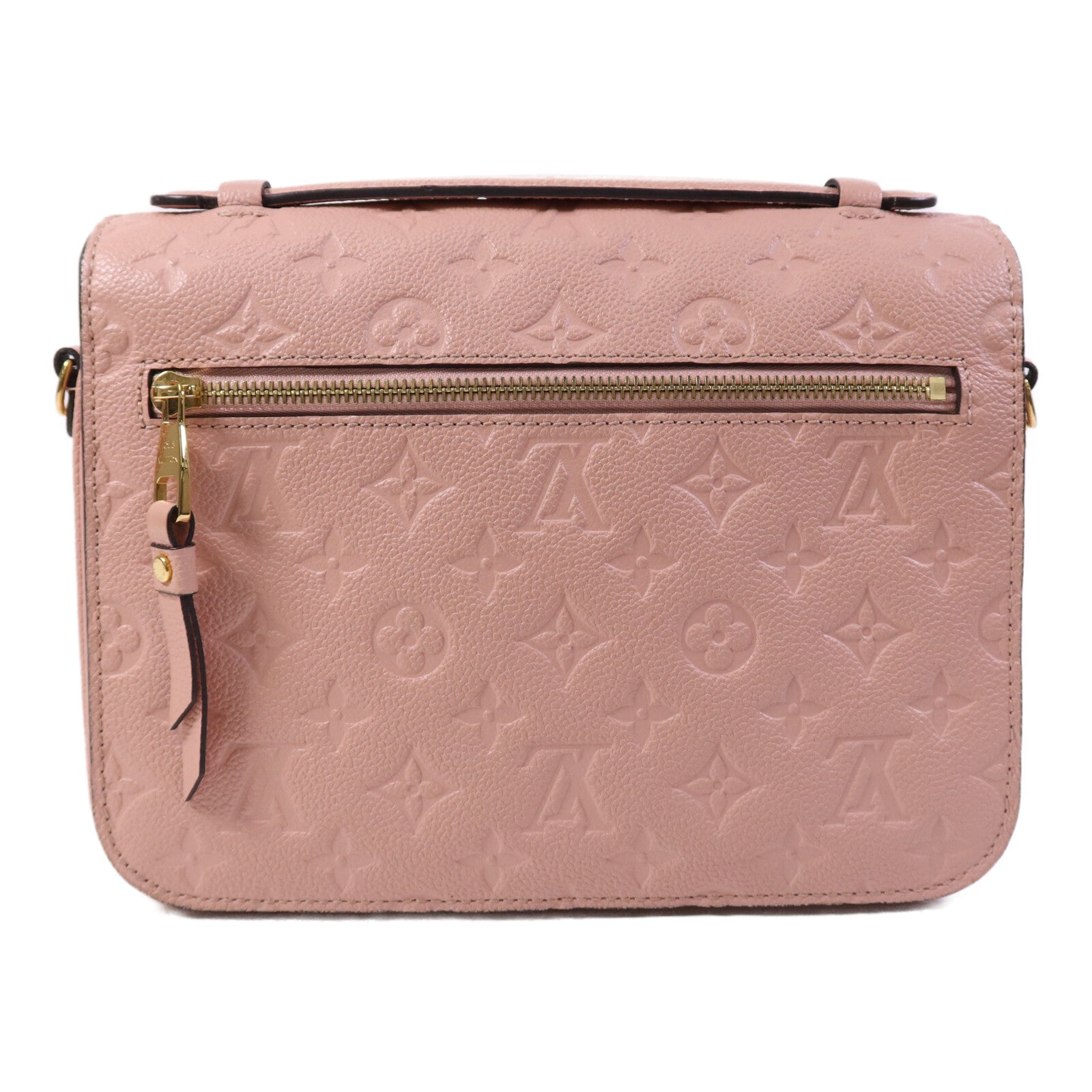 LOUIS VUITTON Monogram Empreinte Pochette Metis金扣手挽肩背兩用袋