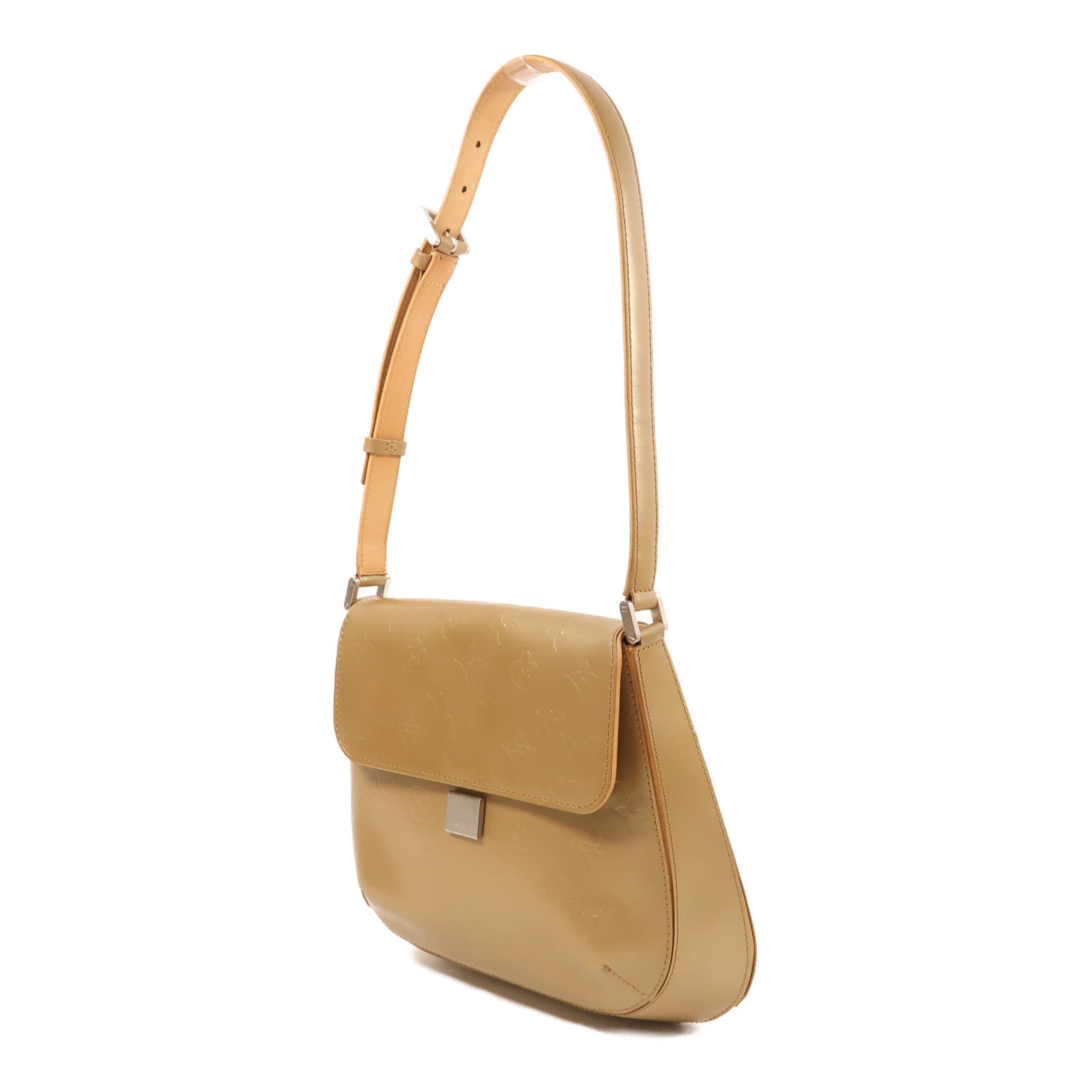 LOUIS VUITTON Monogram Mat Mat Webster金扣肩背袋