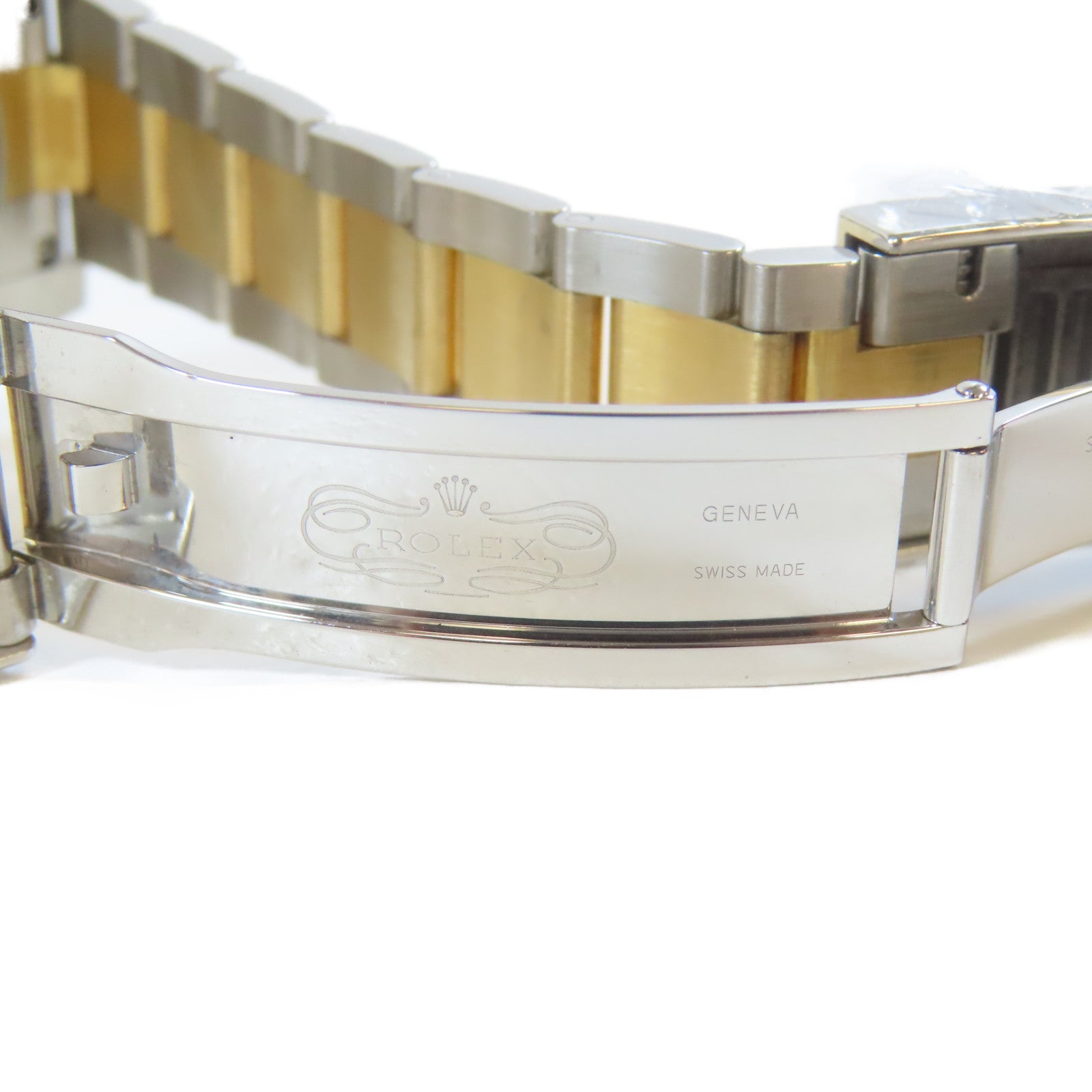 ROLEX Submarinar Date 18K黃金/不鏽鋼手錶自動機芯黑色