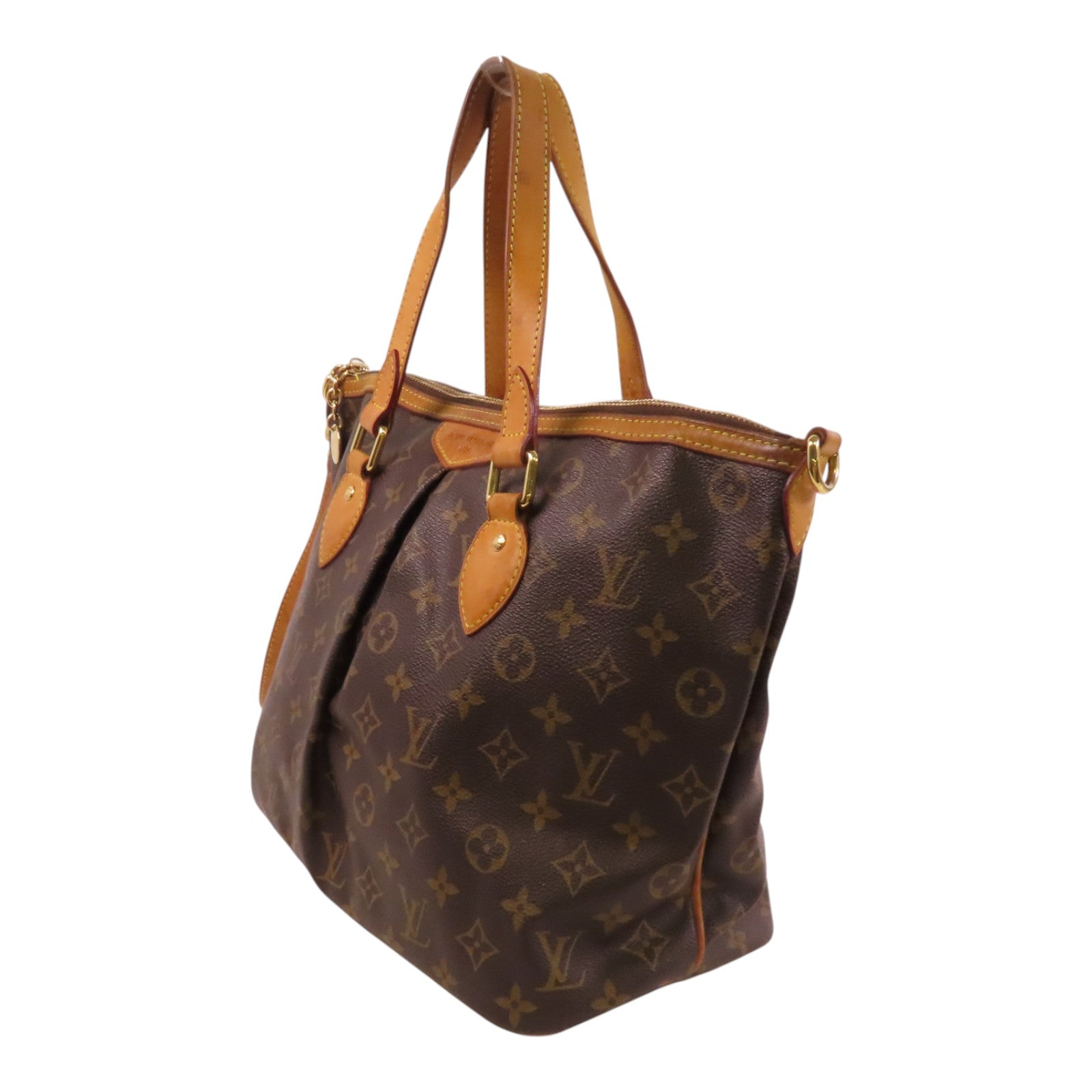 LOUIS VUITTON Monogram Palermo PM金扣手挽肩背兩用袋