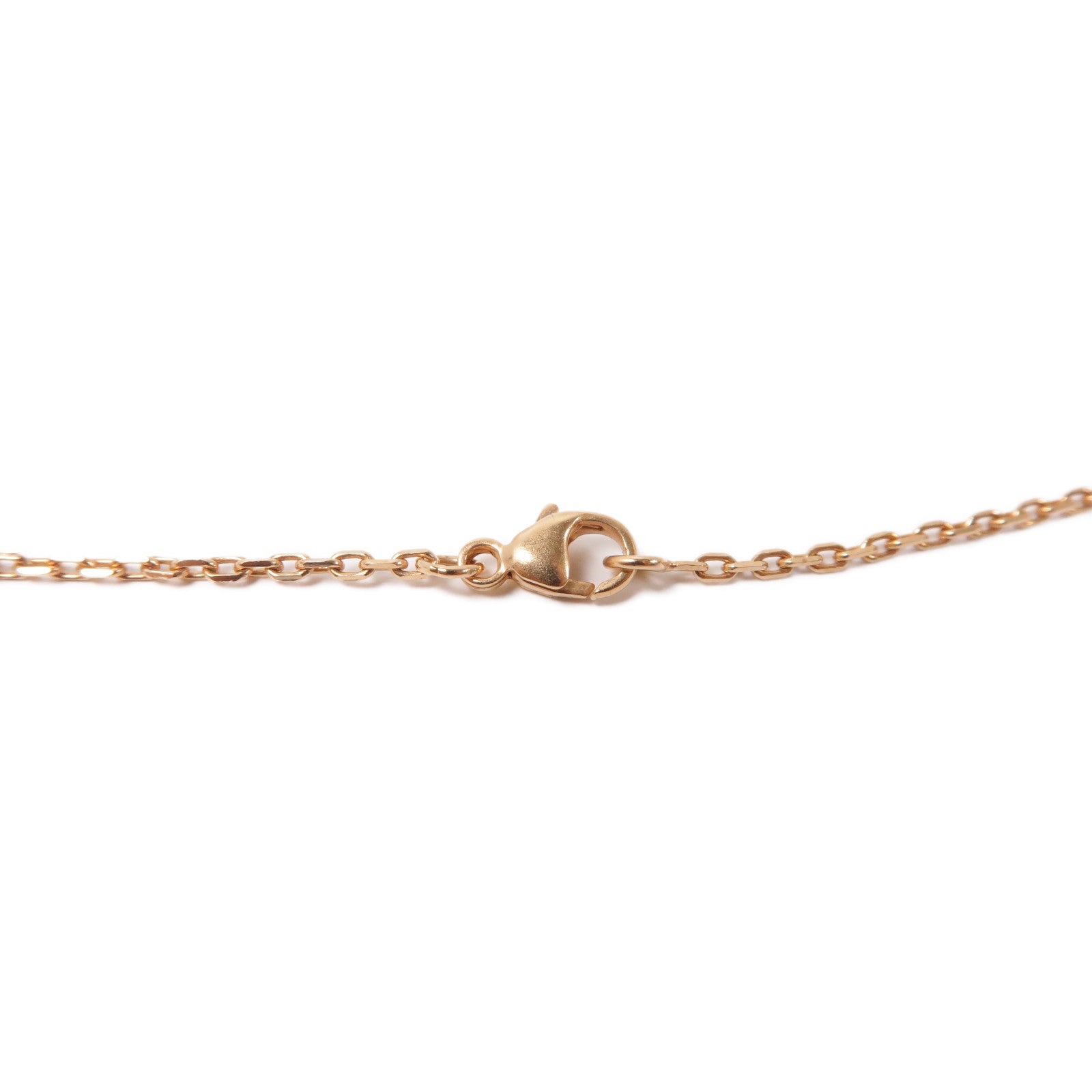 HERMES 皮革/金屬O'Kelly Necklace項鏈黑色/啡色