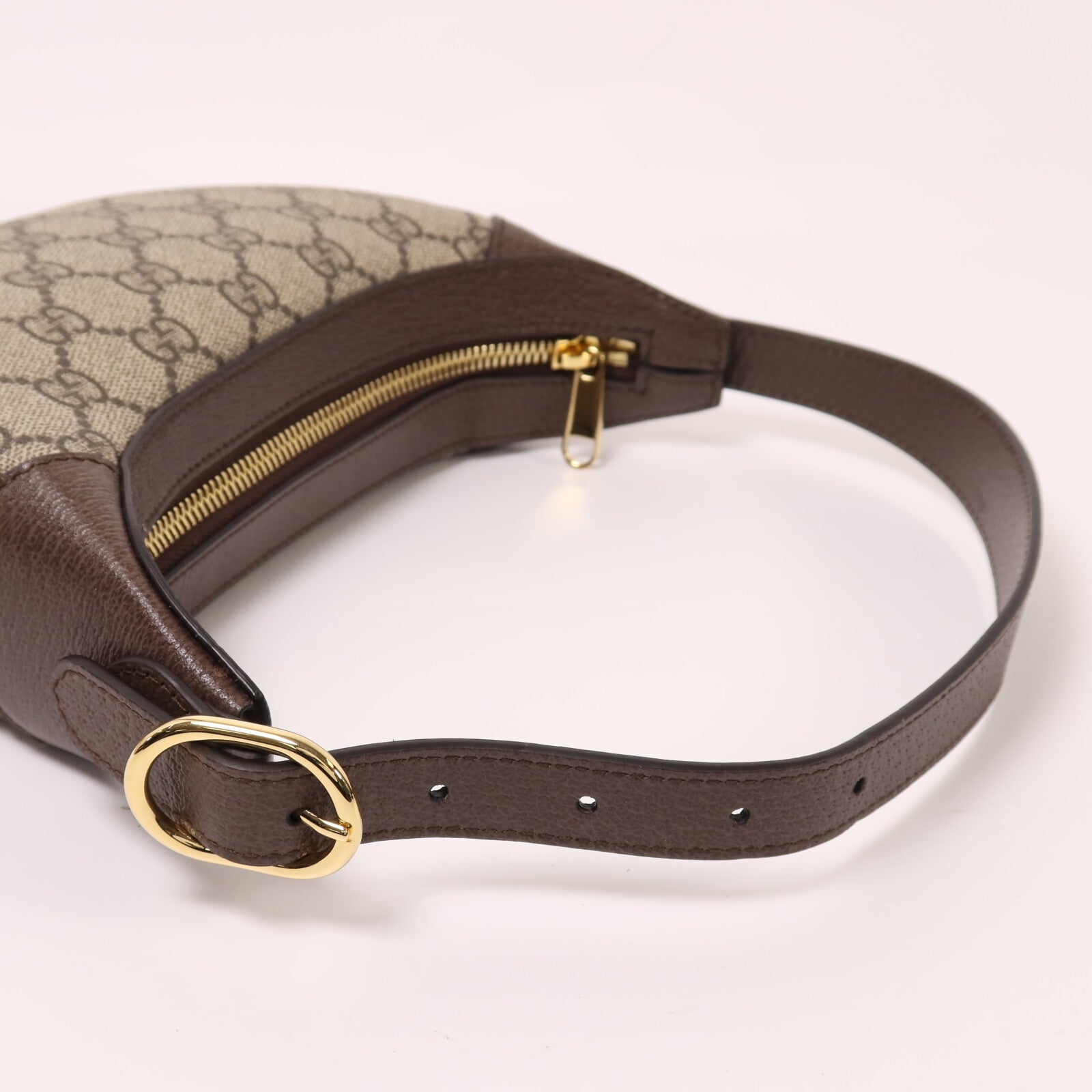 GUCCI 塗層帆布Ophidia Mini Bag金扣肩背袋