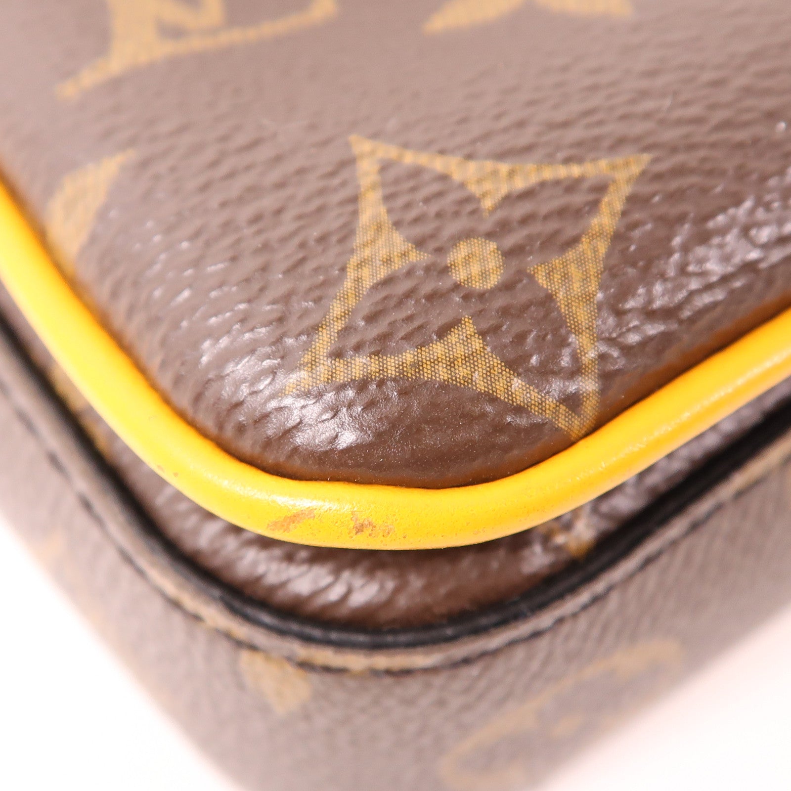 LOUIS VUITTON S-Lock Vertical Wearable Wallet Shoulder Bag M82535 Monogram Brown