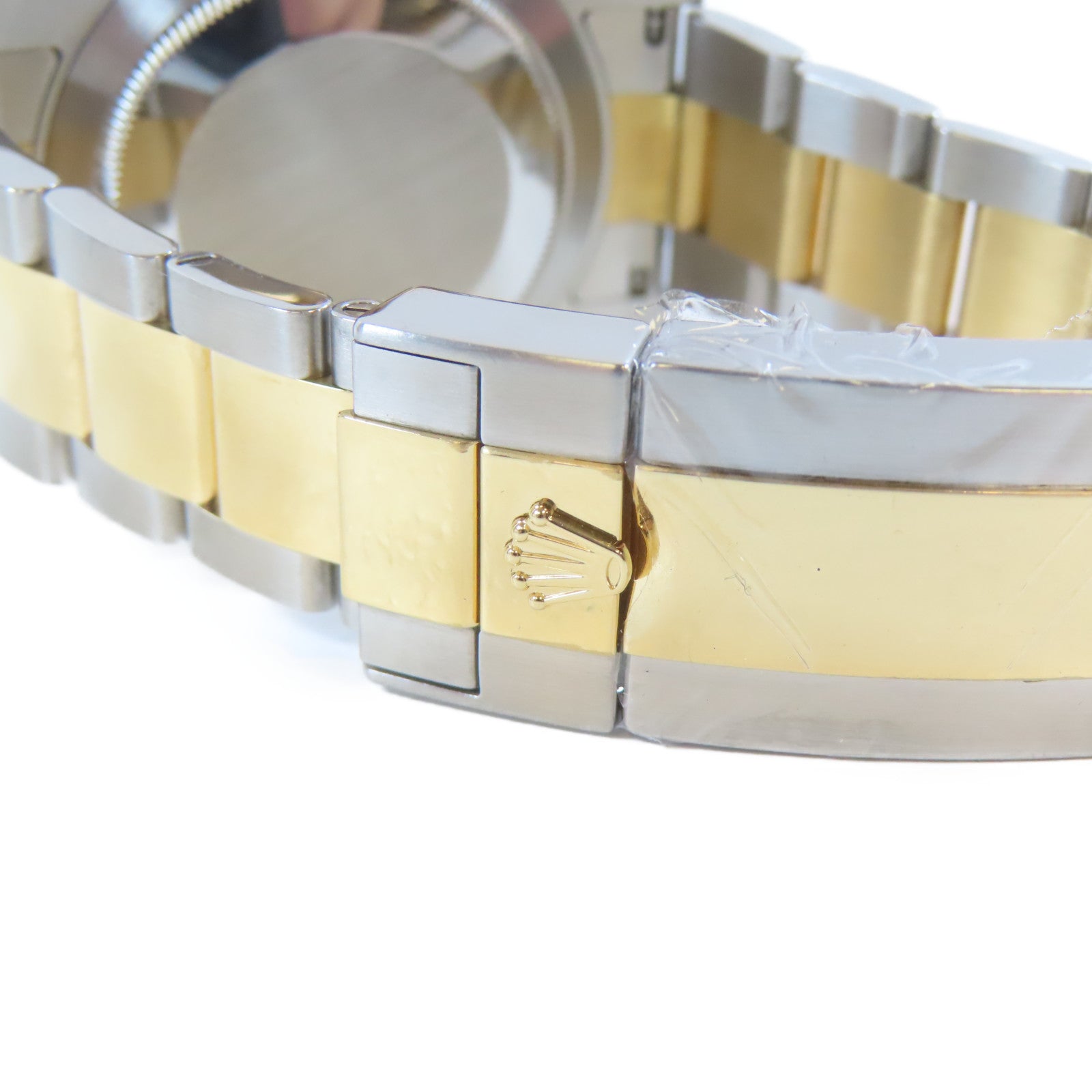 ROLEX Submarinar Date 18K黃金/不鏽鋼手錶自動機芯黑色