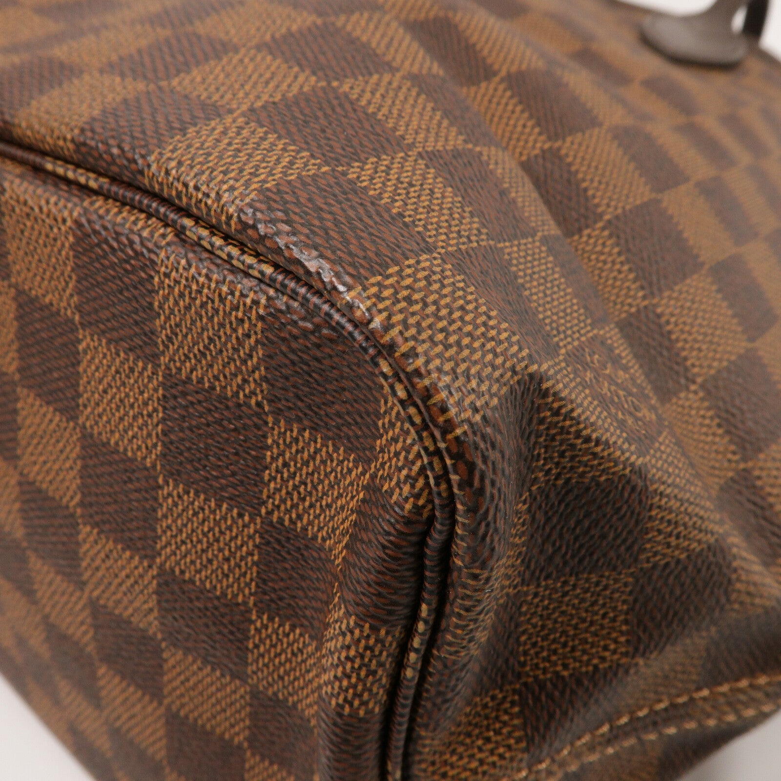 LOUIS VUITTON Damier Neverfull MM手挽袋