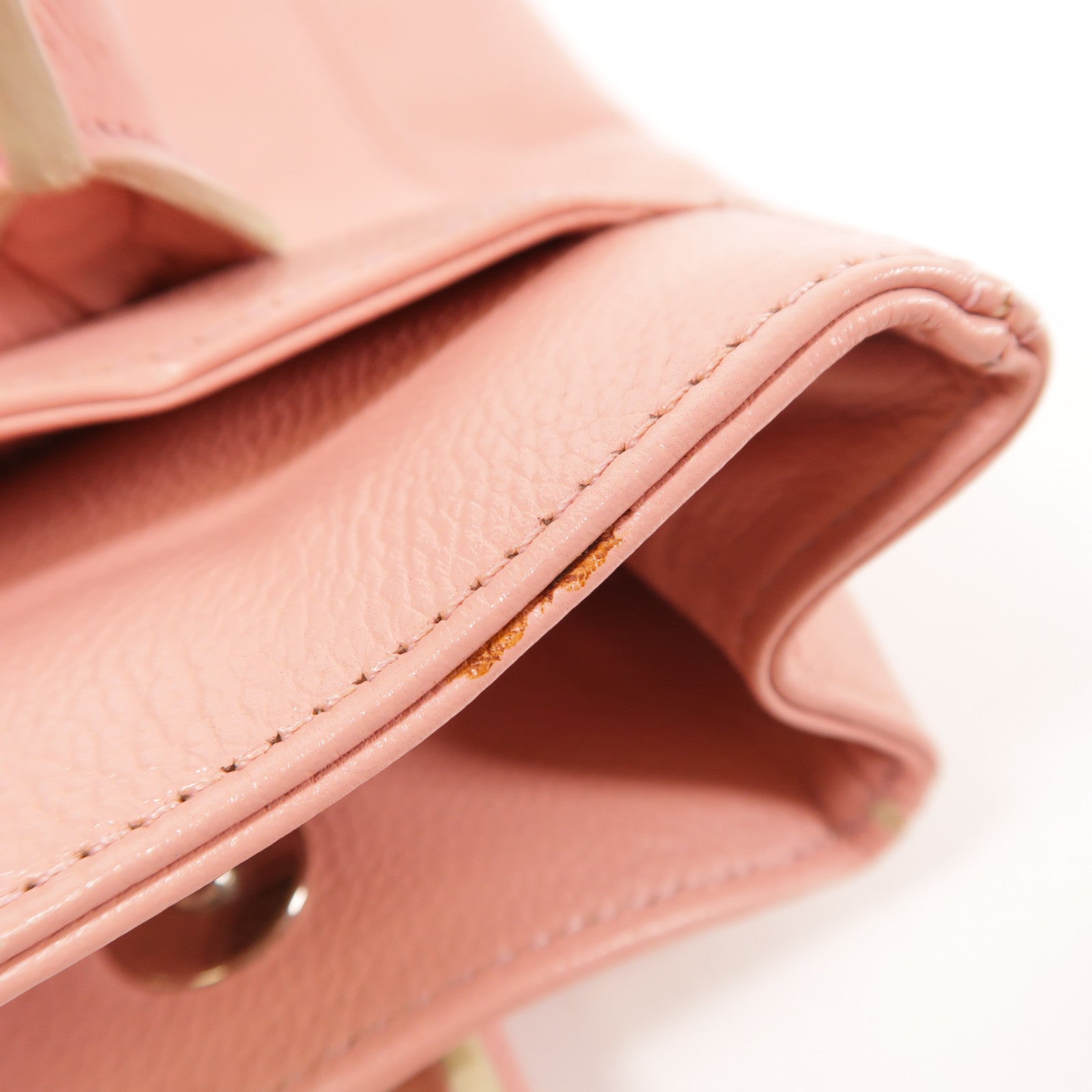 CHANEL CC SHW 2.55 Totebag Leather Pink