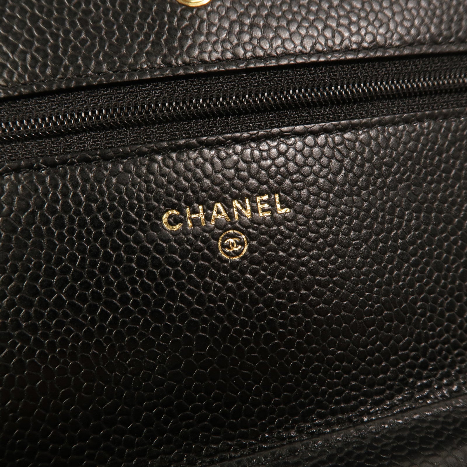 CHANEL 牛皮皮革WOC Wallet On Chain鏈帶肩背袋
