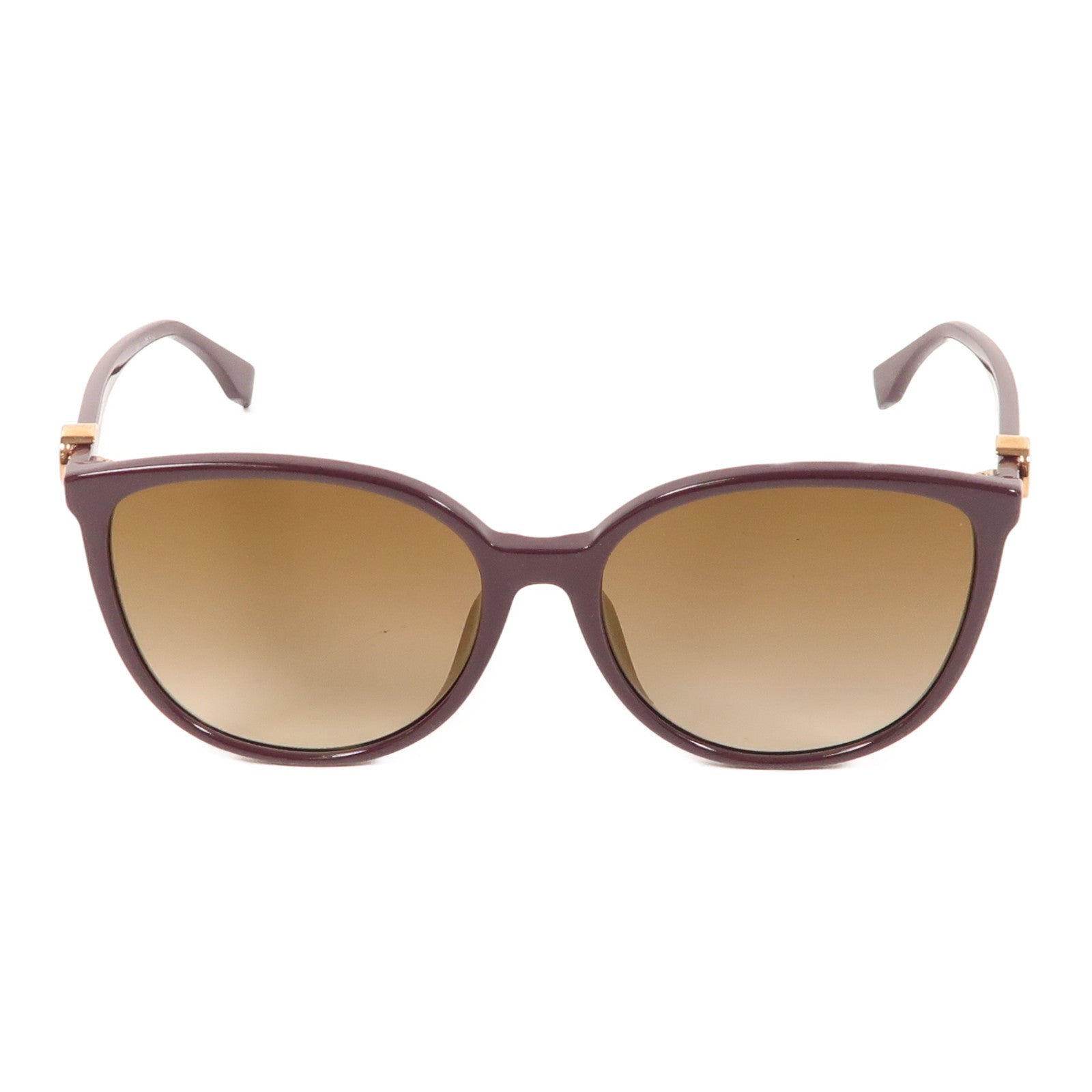 FENDI Sunglasses PVC Brown/Purple