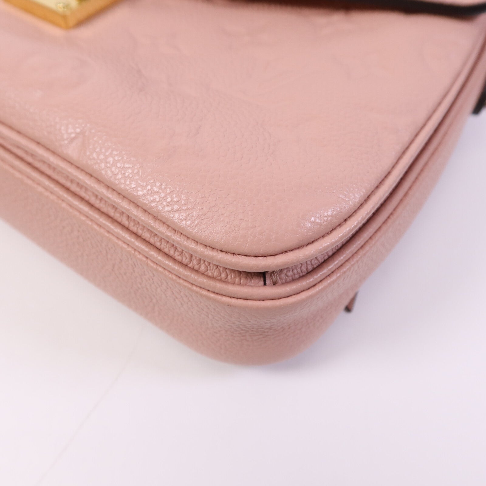 LOUIS VUITTON Monogram Empreinte Pochette Metis金扣手挽肩背兩用袋