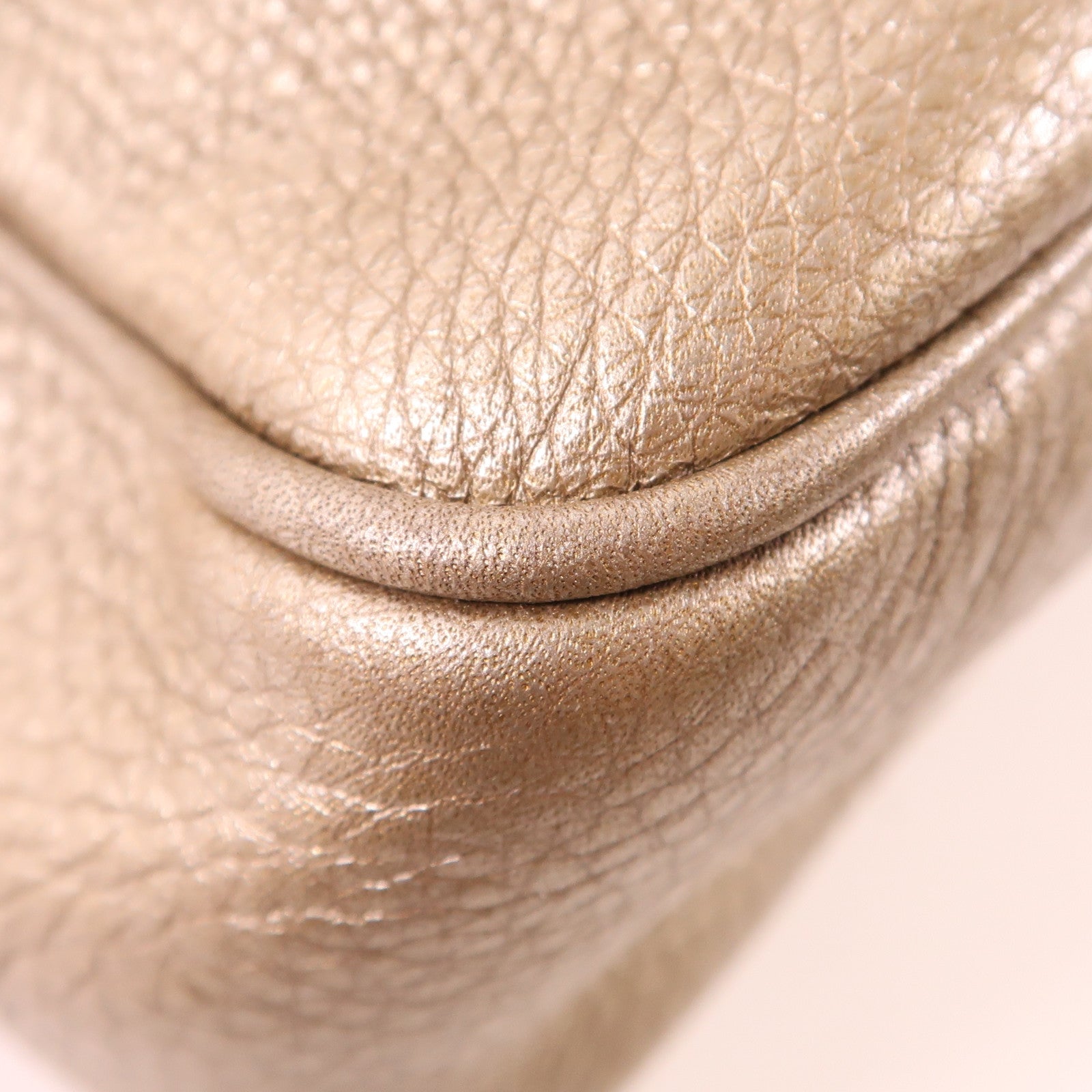 GUCCI 牛皮皮革Chain Shoulder Bag金扣鏈帶肩背袋
