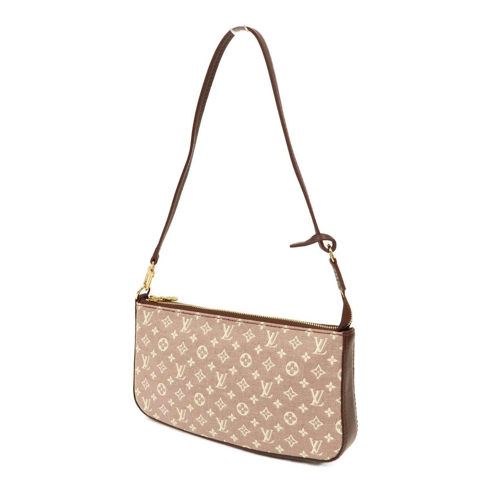 LOUIS VUITTON 【激減優惠】Monogram Idylle Pochette Accessories金扣肩背袋紅色