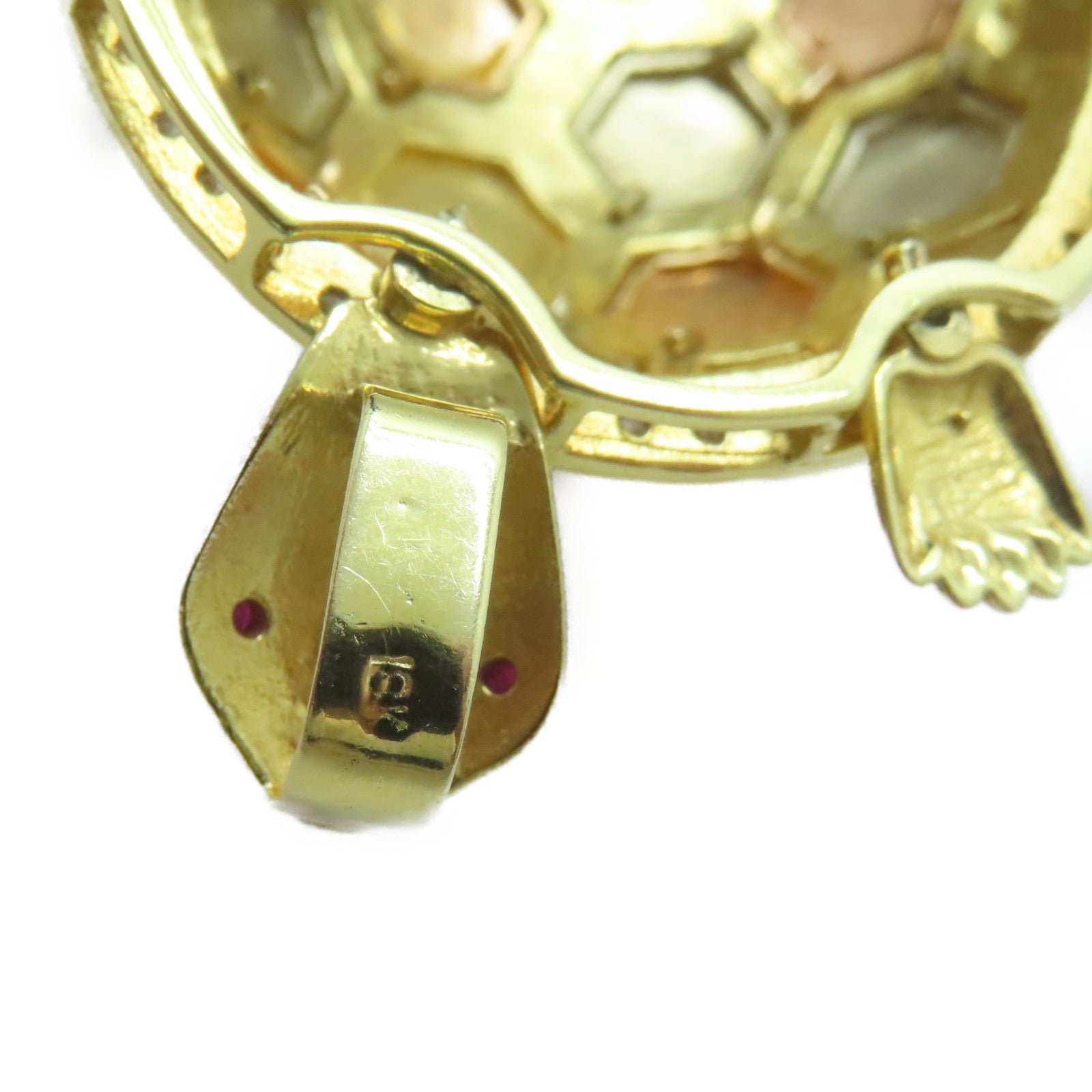 JEWELRY 18K黃金Pendant Top吊墜