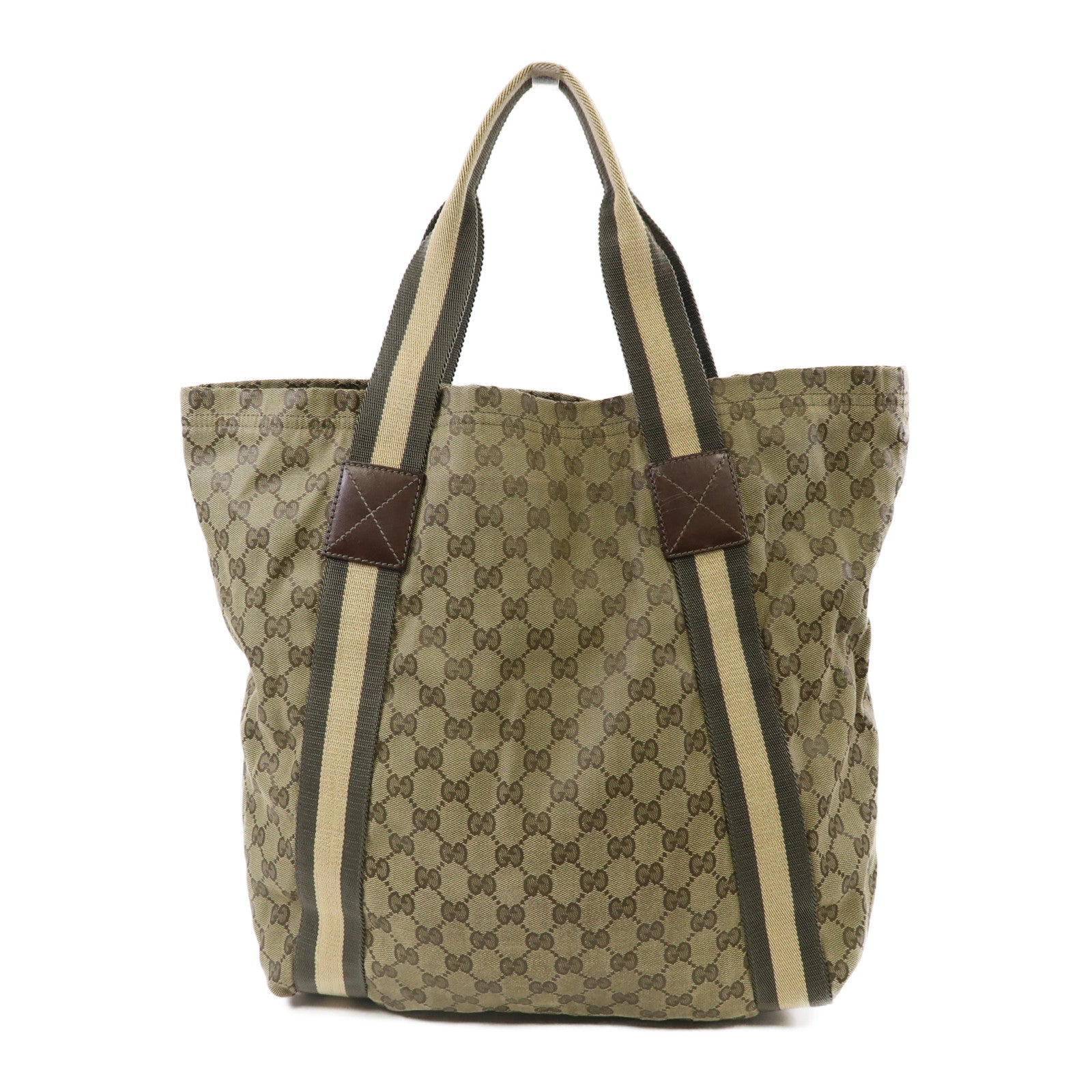 GUCCI 帆布Tote Bag手挽袋綠色