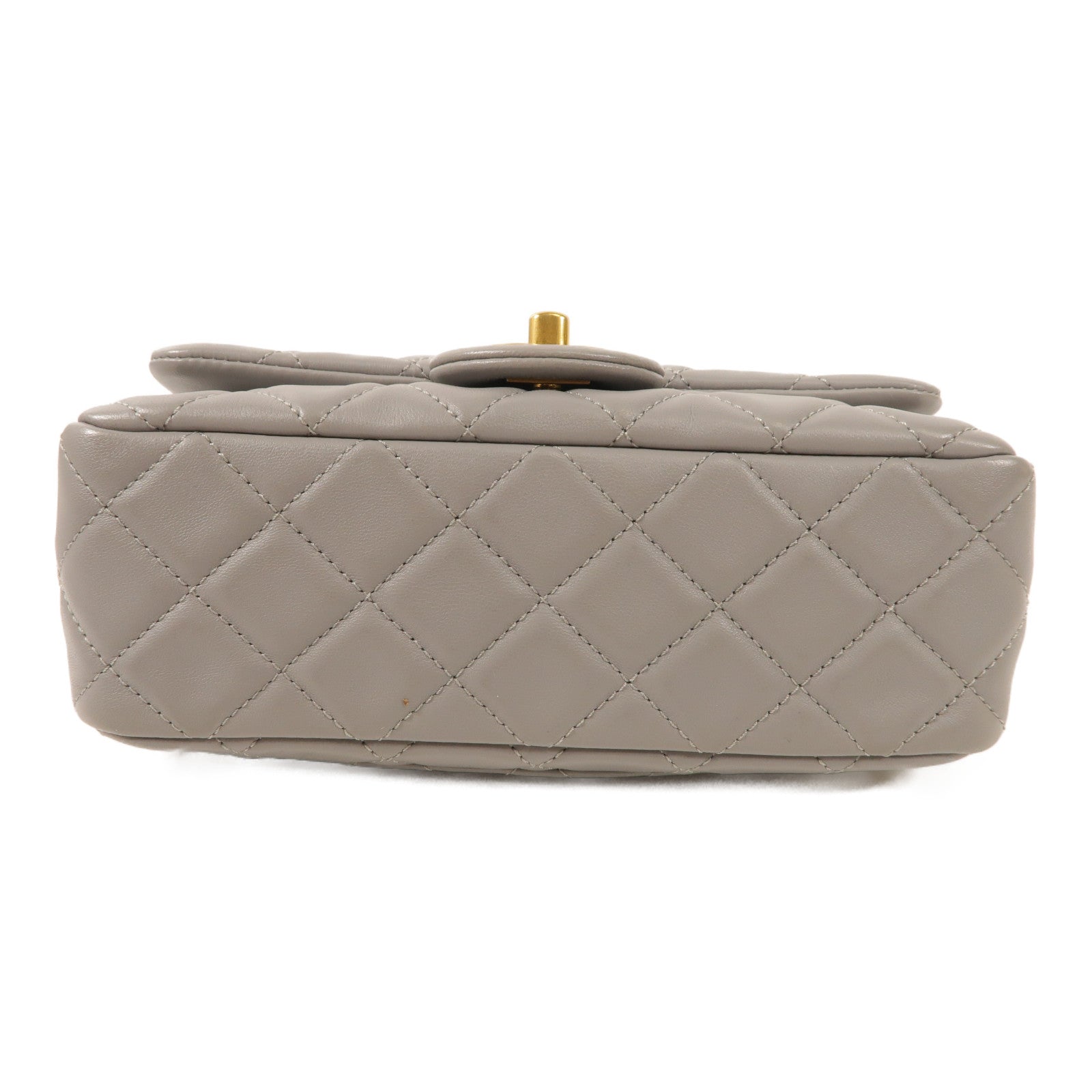 CHANEL 羊皮皮革Classic 20金扣鏈帶肩背袋