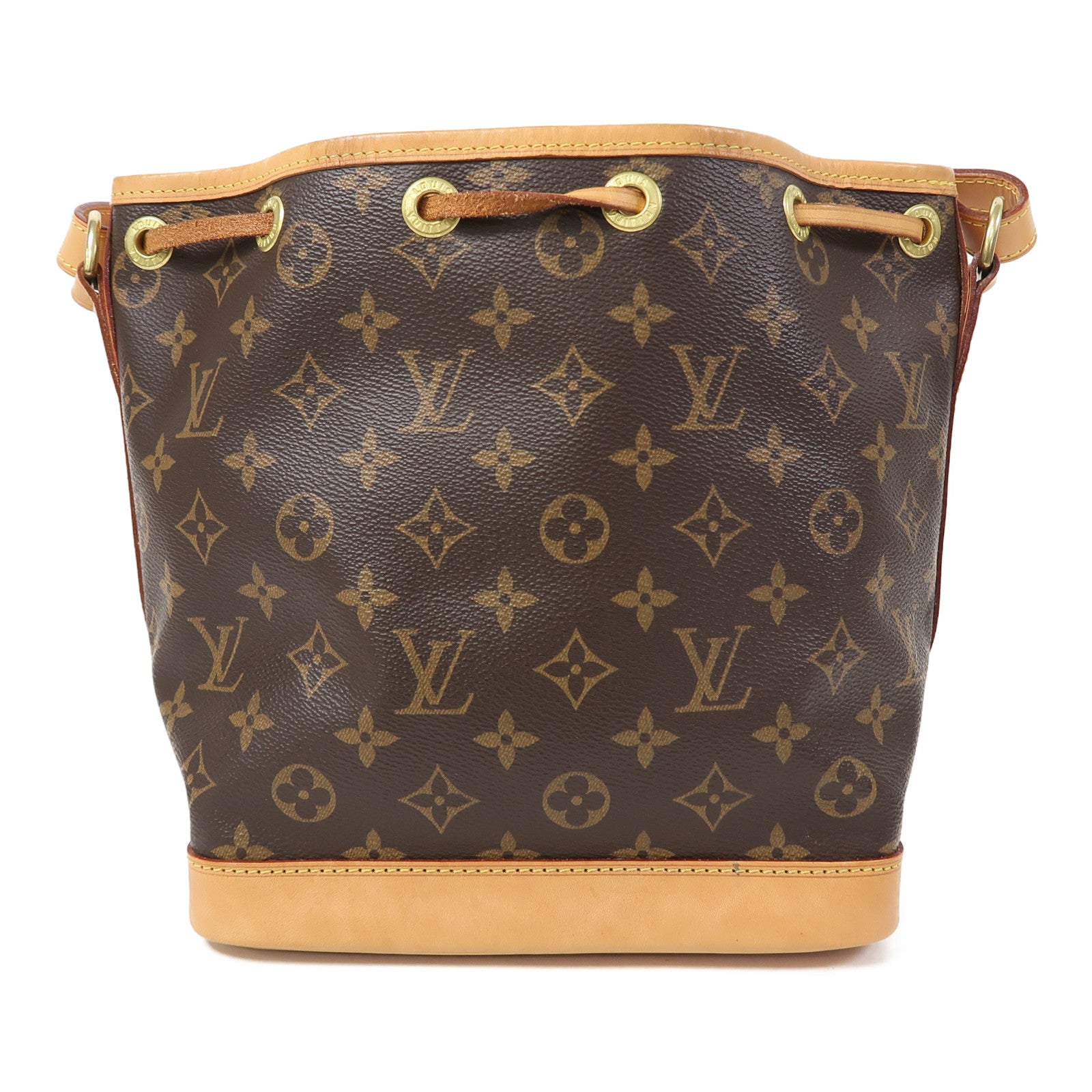 LOUIS VUITTON Monogram Noe BB金扣肩背袋啡色