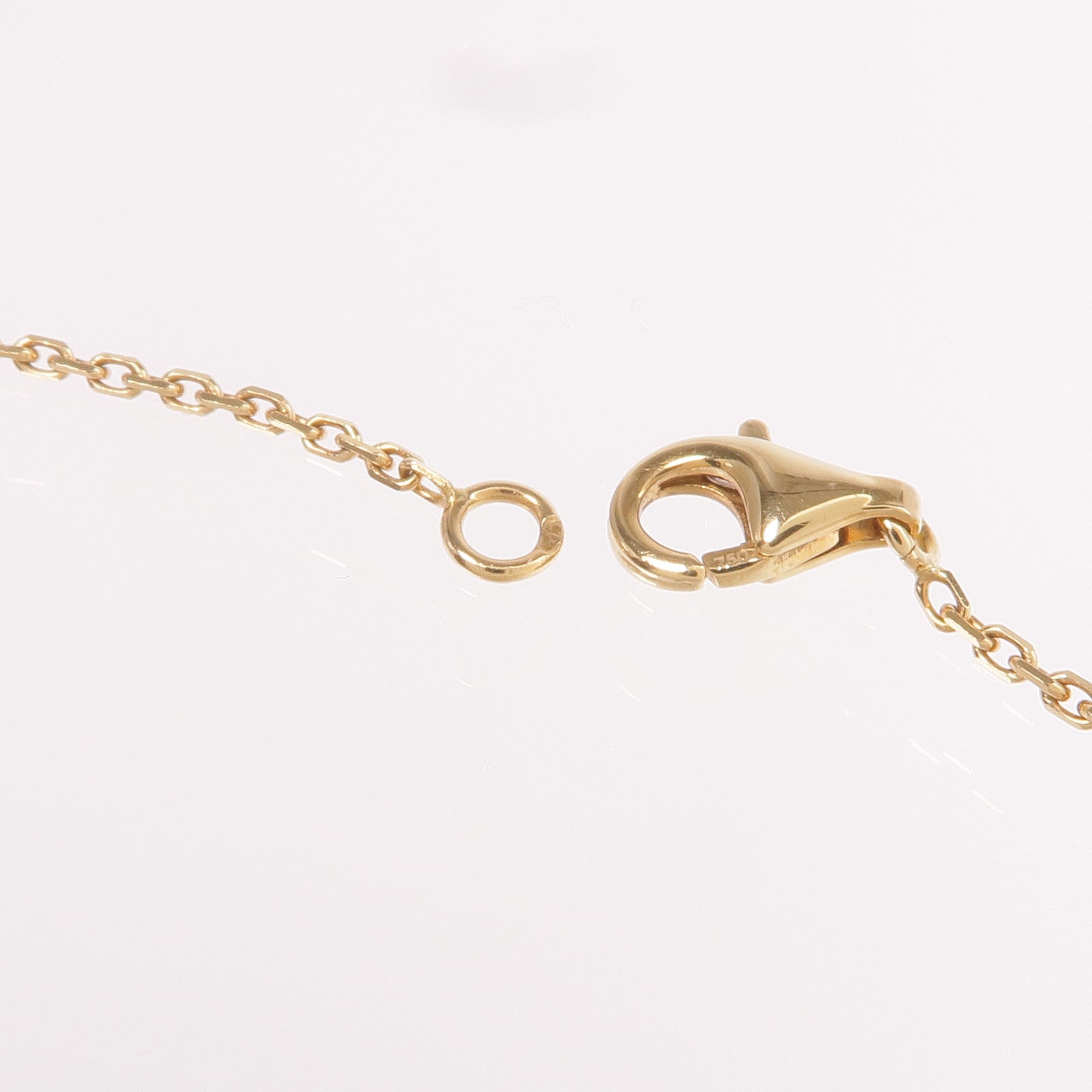 Van Cleef & Arpels 18K黃金Vintage Alhambra Necklace項鍊