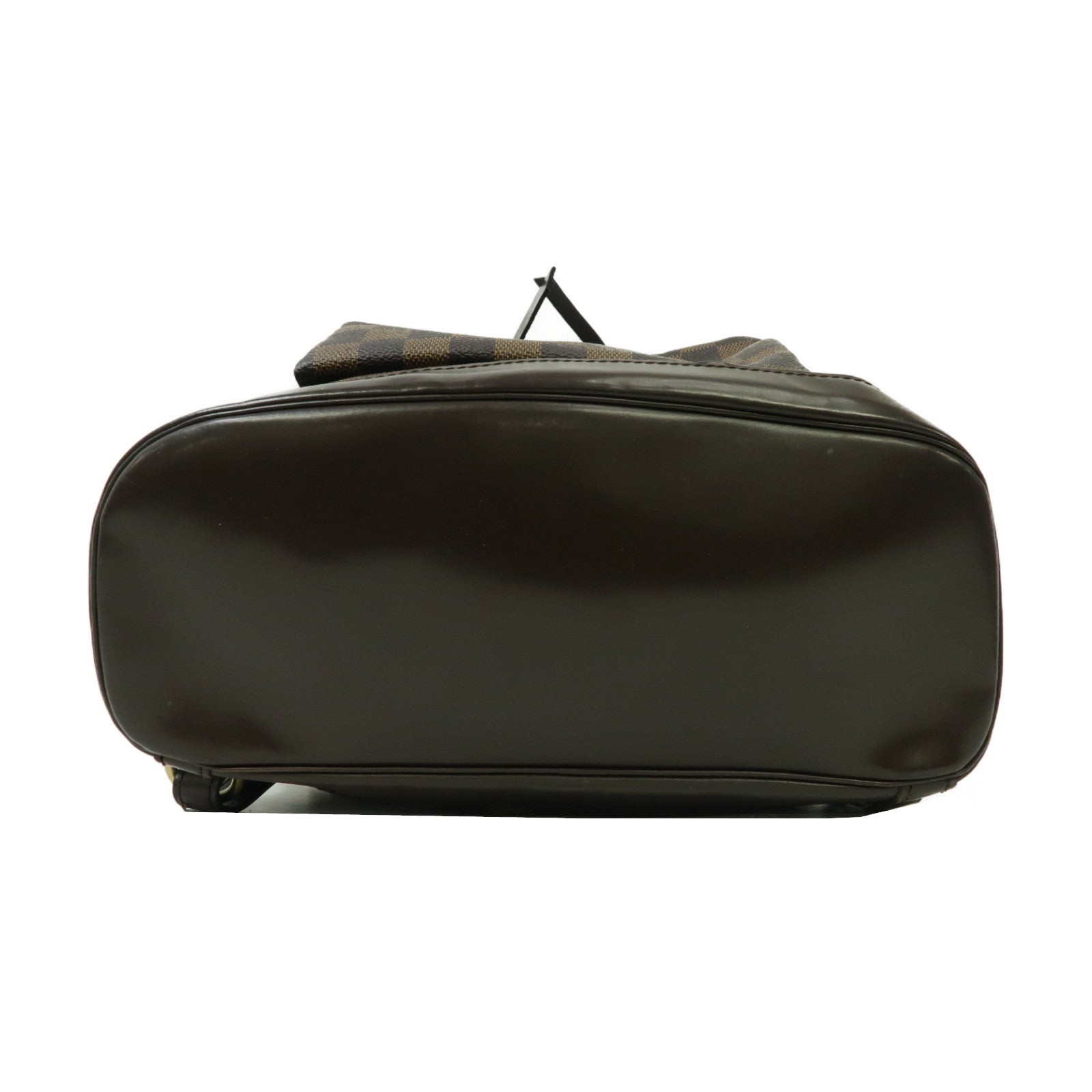 LOUIS VUITTON Damier Montsouris MM金扣背包啡色