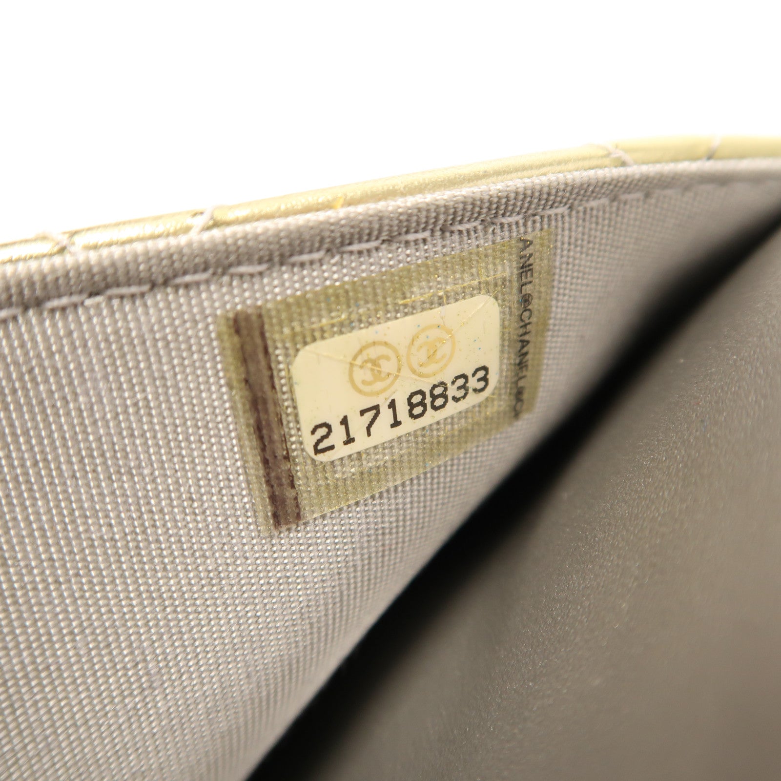 CHANEL 漆皮皮革Wallet On Chain銀扣鏈帶肩背袋