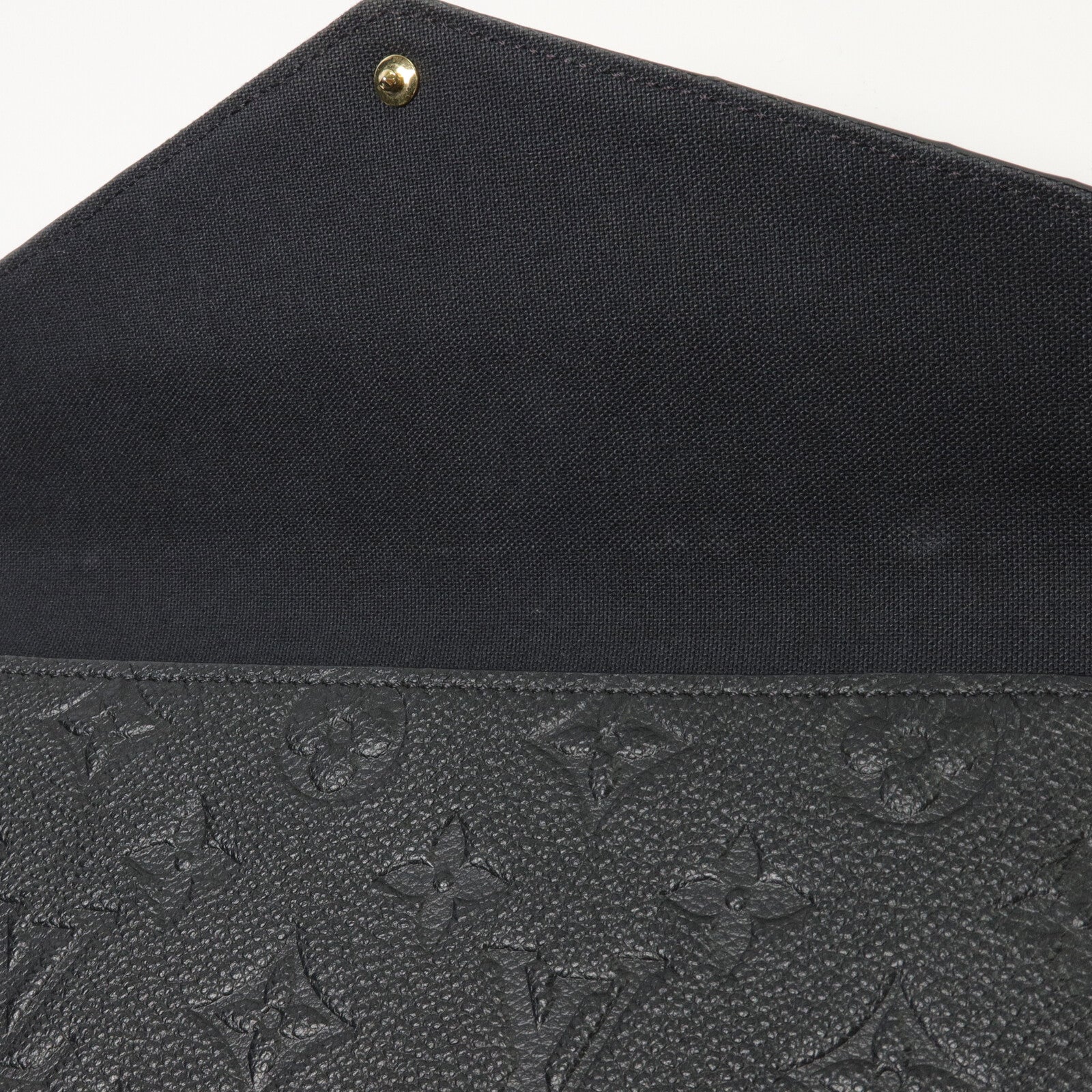 LOUIS VUITTON Monogram Empreinte Felicie Pochette 金扣鏈帶肩背袋