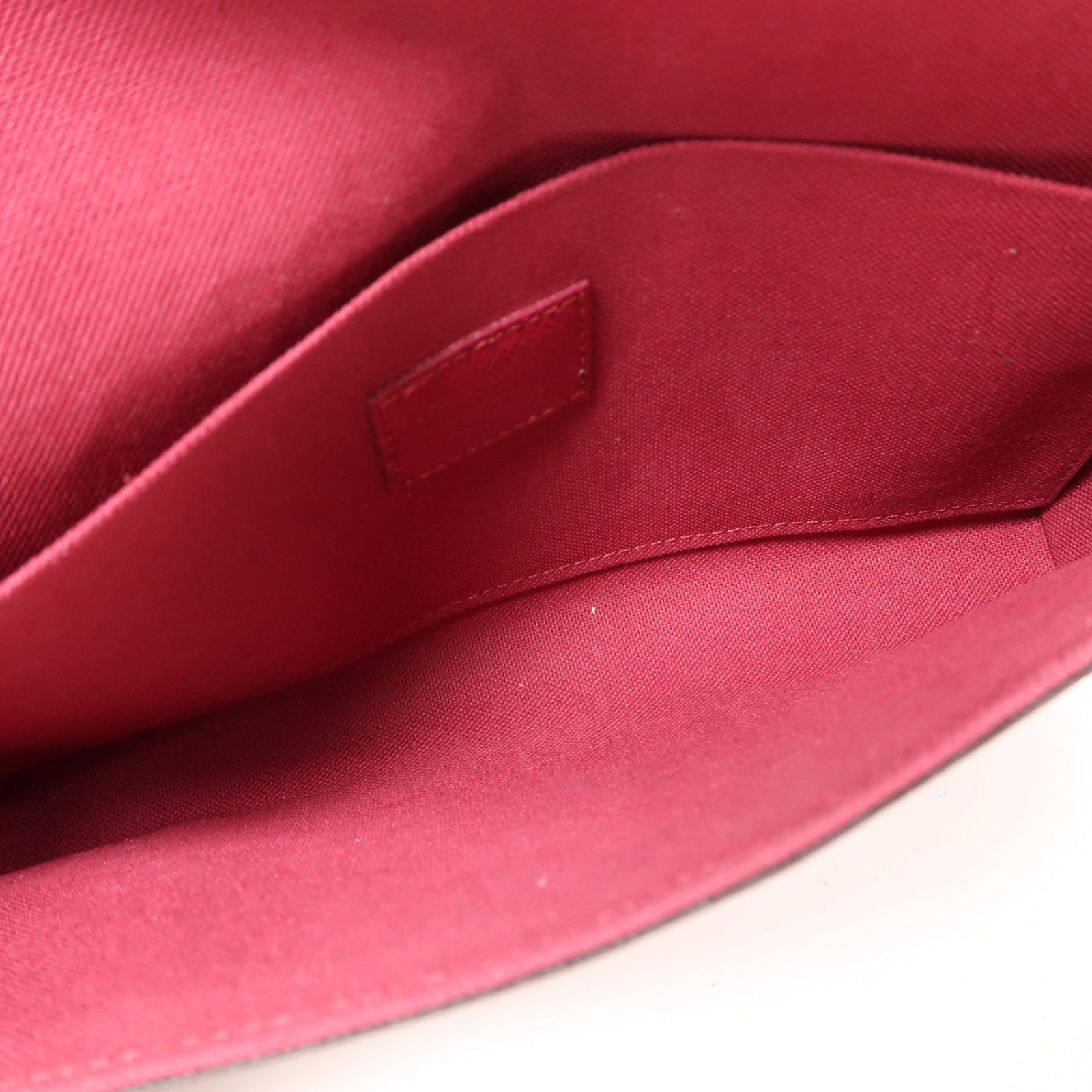 LOUIS VUITTON Monogram Felicie Pochette金扣鏈帶肩背袋棕色