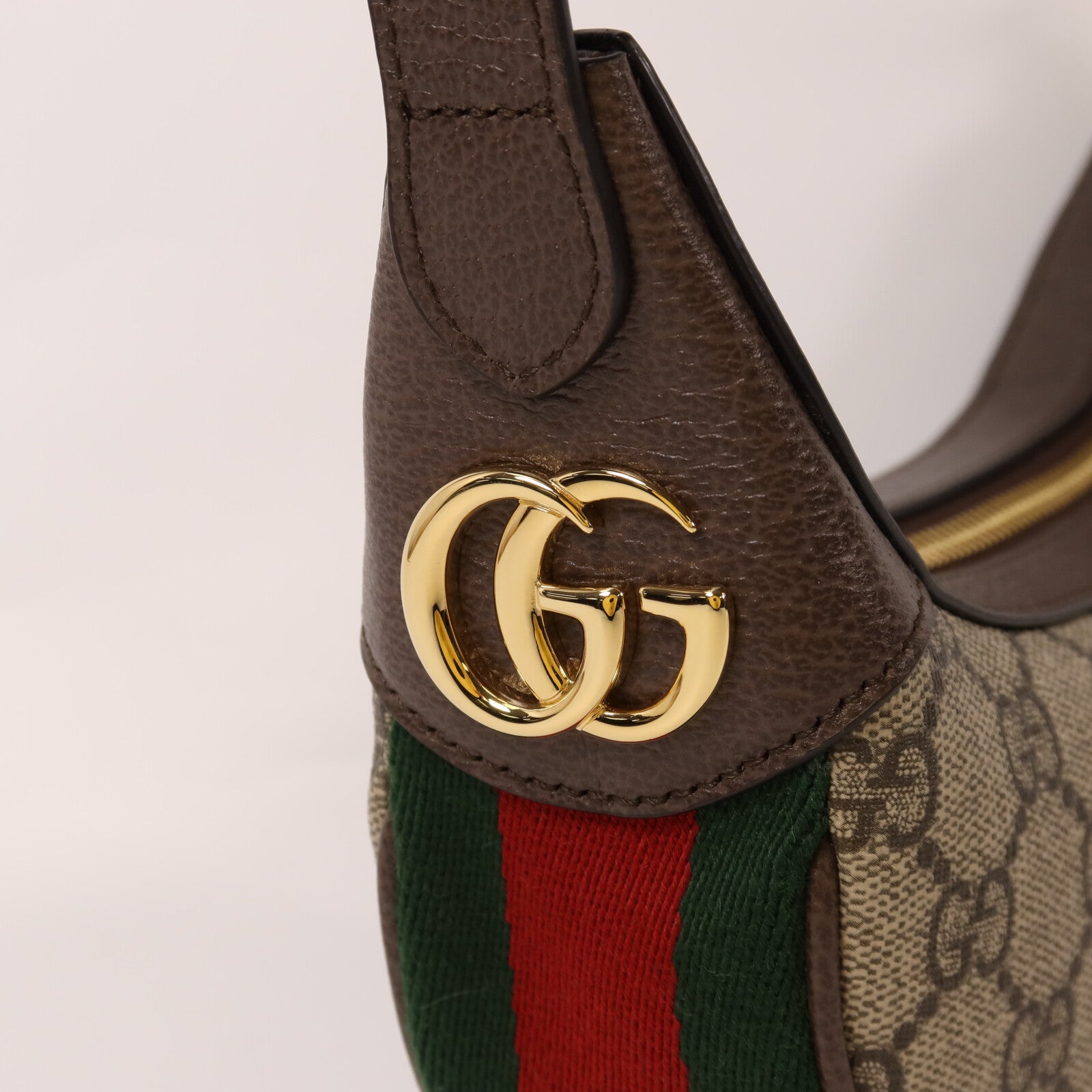GUCCI 塗層帆布Ophidia Mini Bag金扣肩背袋