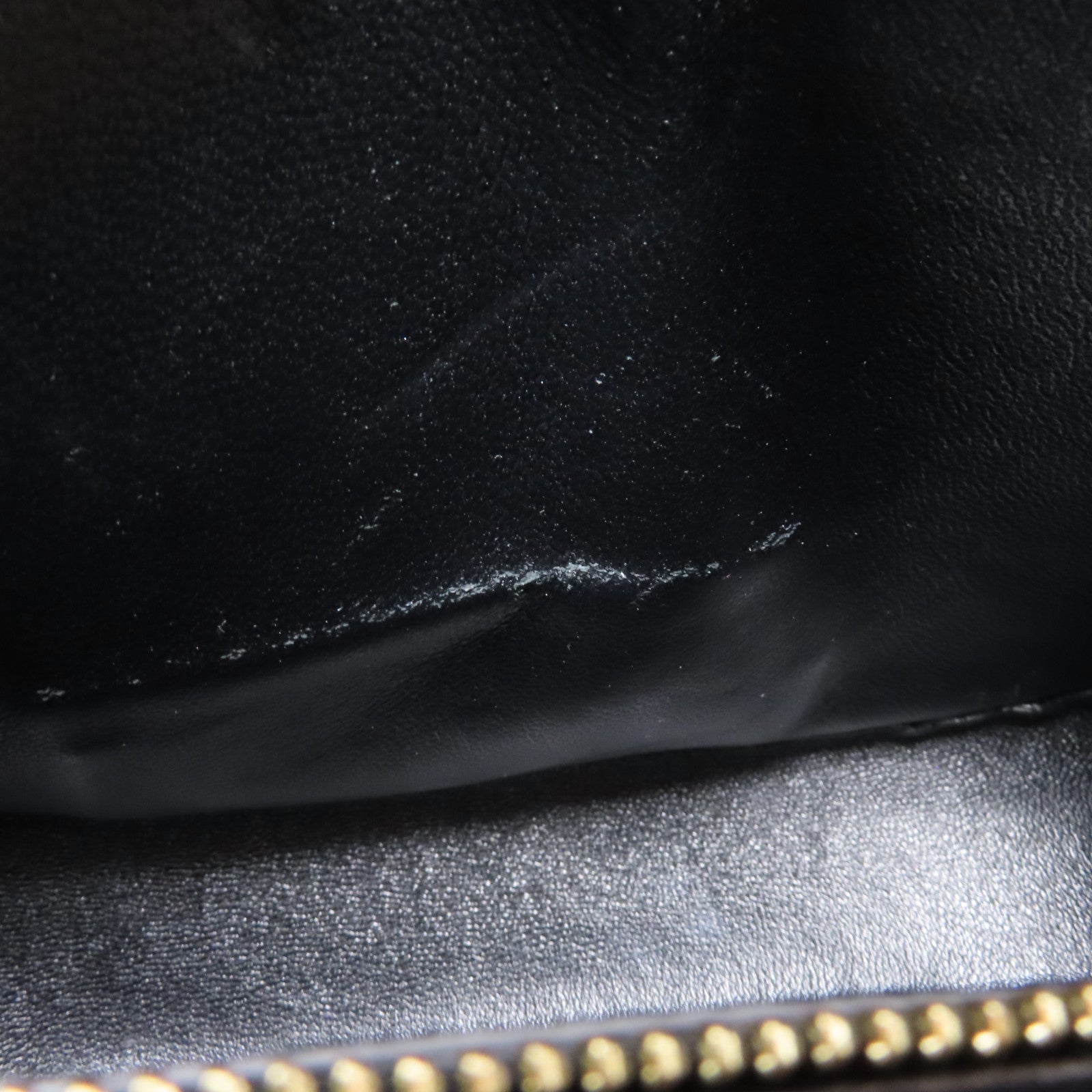CELINE 牛皮皮革Trotteur金扣肩背袋黑色