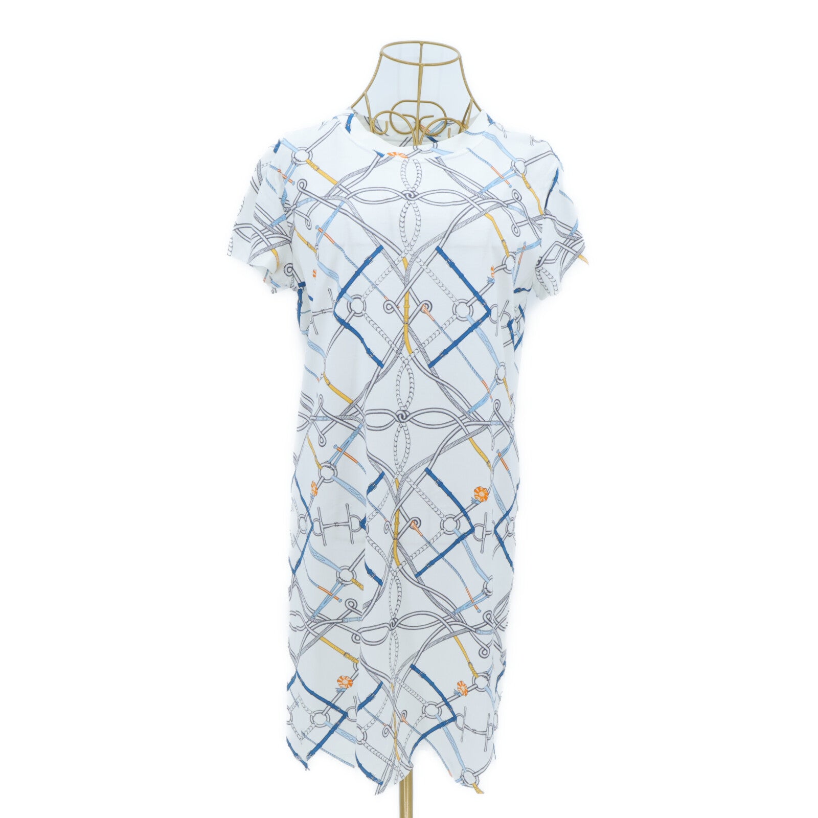 HERMES Parcours Sans Faute T-Shirt連身裙