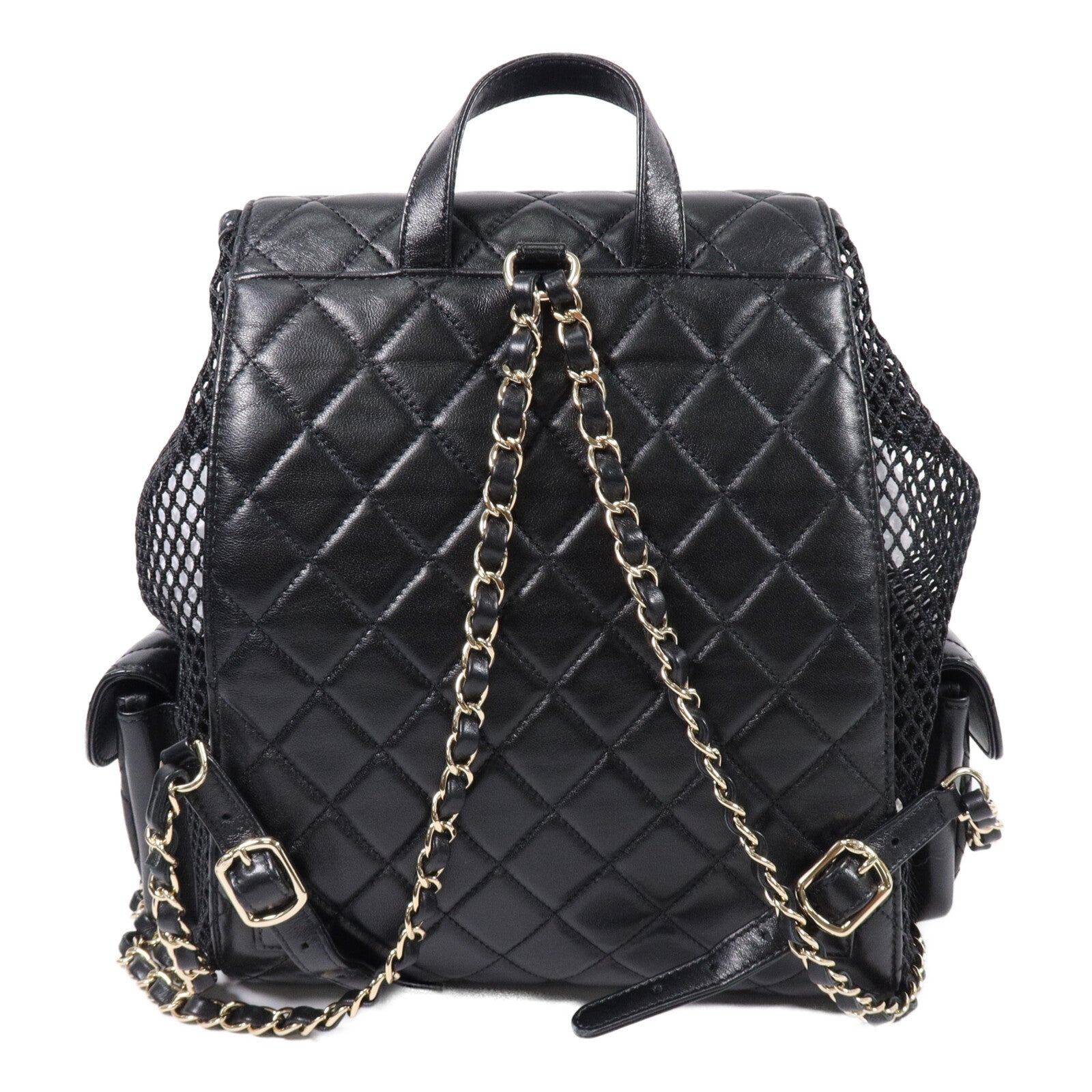 CHANEL 羊皮皮革Backpack背包