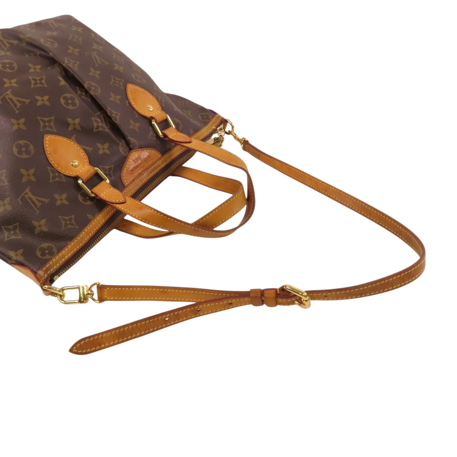 LOUIS VUITTON Monogram Palermo PM金扣手挽肩背兩用袋
