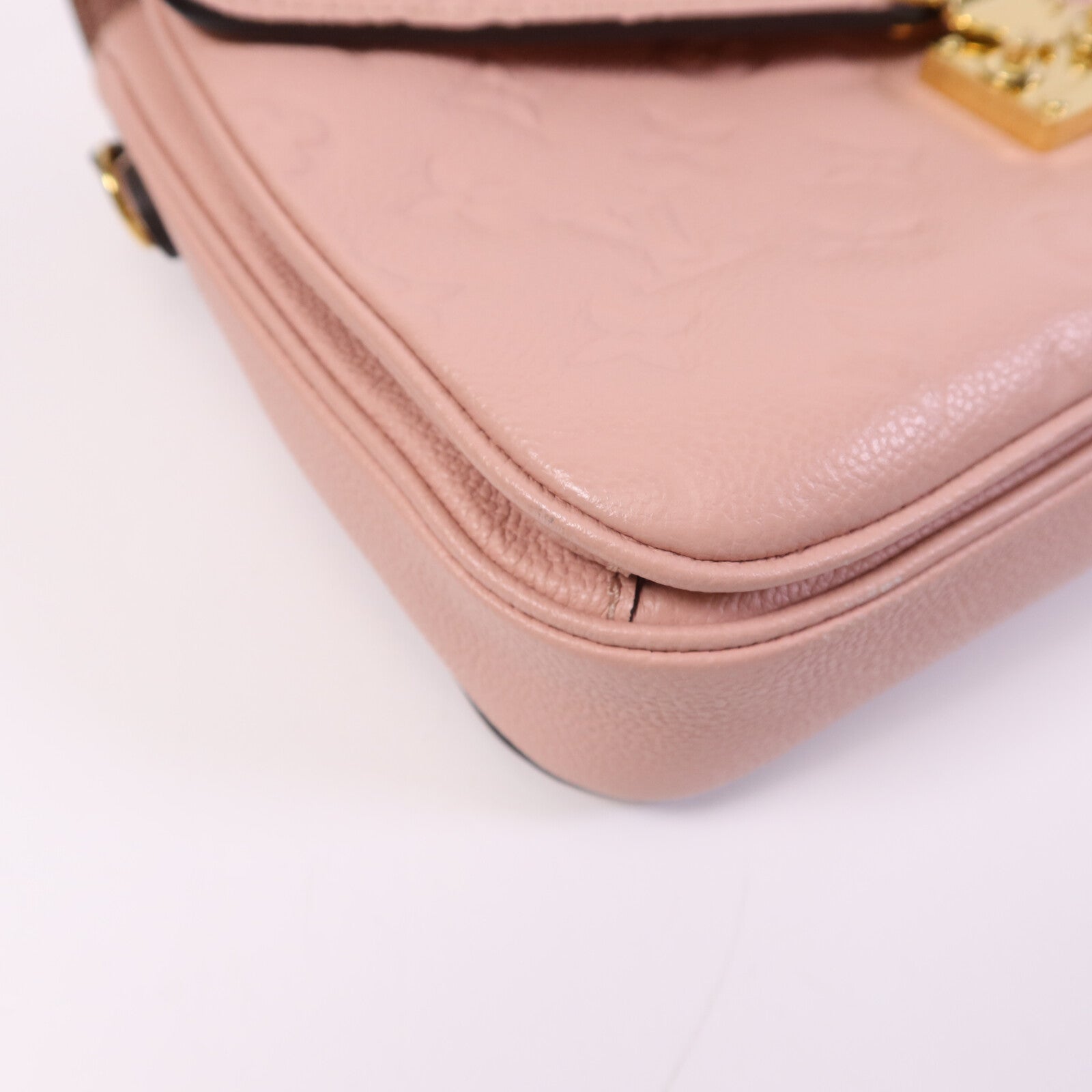 LOUIS VUITTON Monogram Empreinte Pochette Metis金扣手挽肩背兩用袋