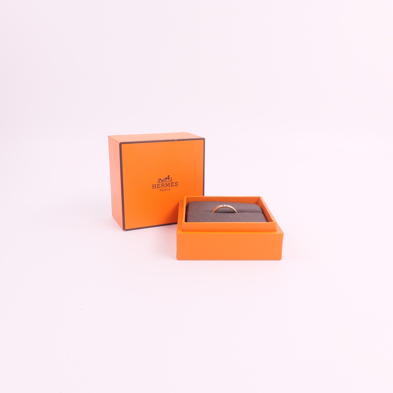 HERMES 18K玫瑰金Ever Herakles Ring戒指