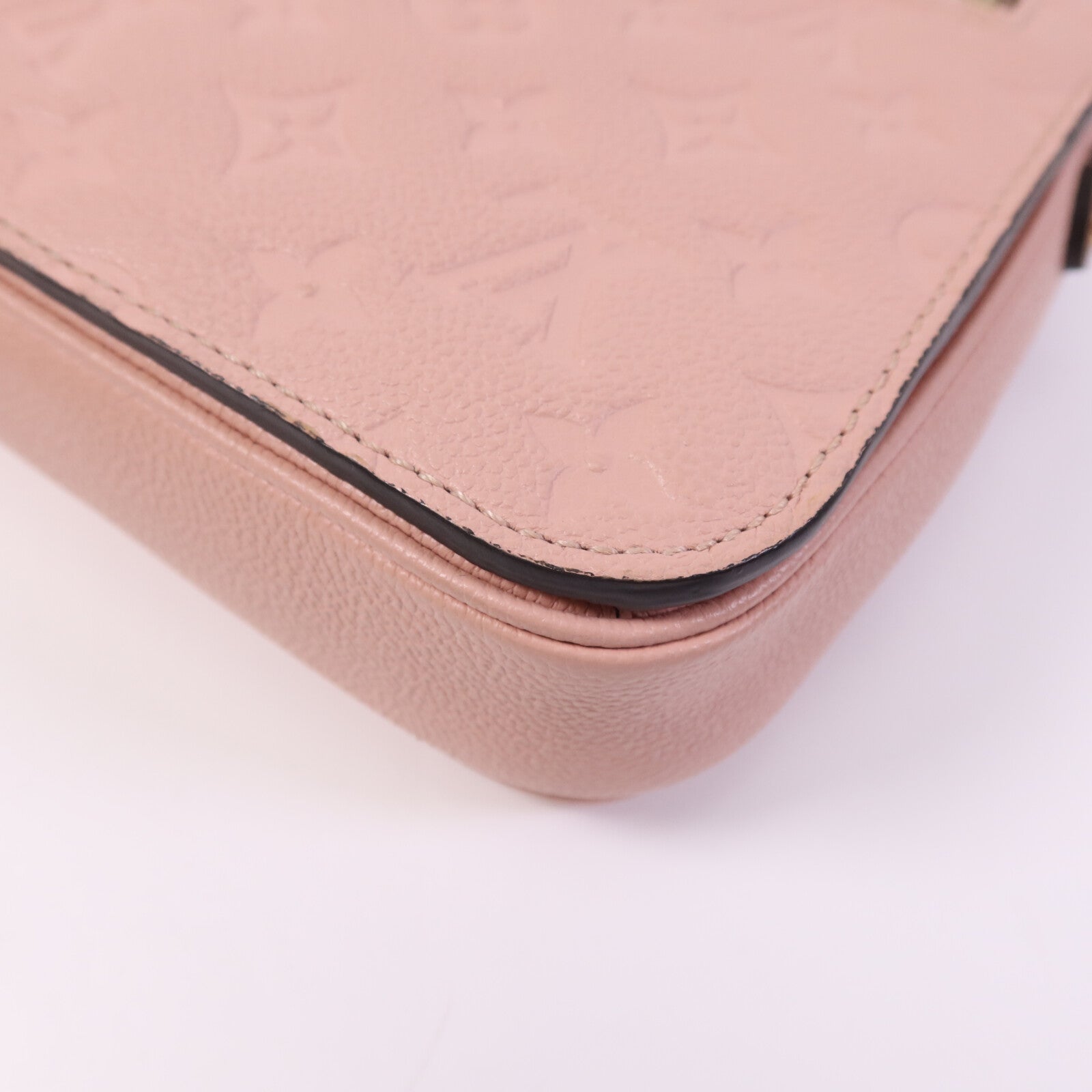 LOUIS VUITTON Monogram Empreinte Pochette Metis金扣手挽肩背兩用袋